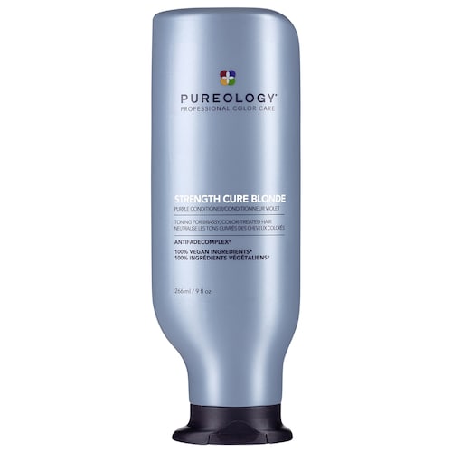 Фиолетовый кондиционер для светлых волос Pureology Strength Cure Blonde
