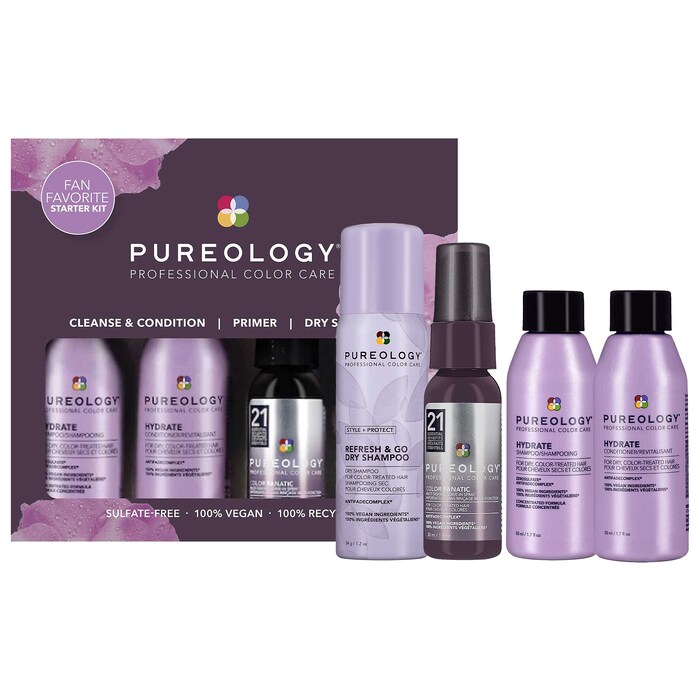 Mini Hydrating + Color Protecting Hair Kit Pureology Sephora