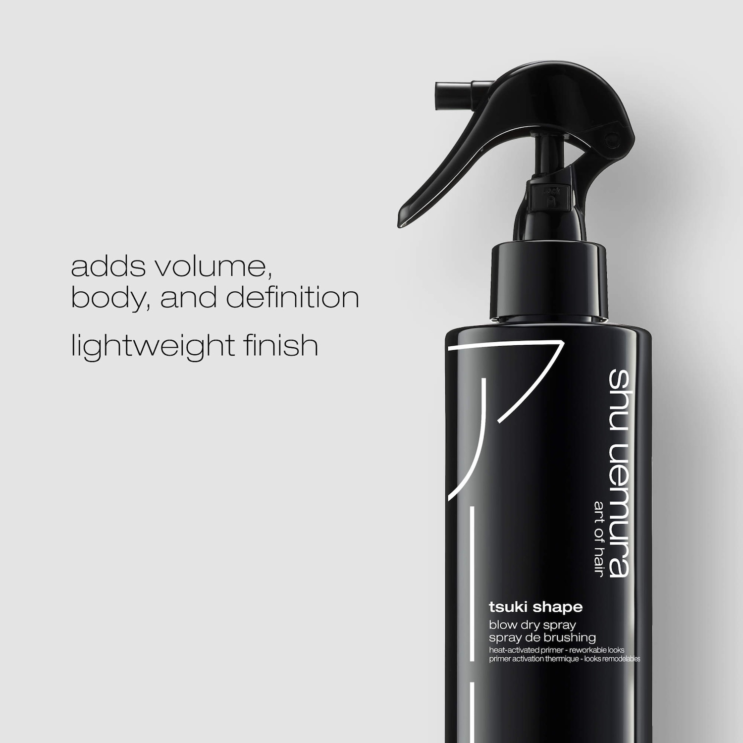 Tsuki Shape Heat-Activated Blow Dry Spray - shu uemura | Sephora