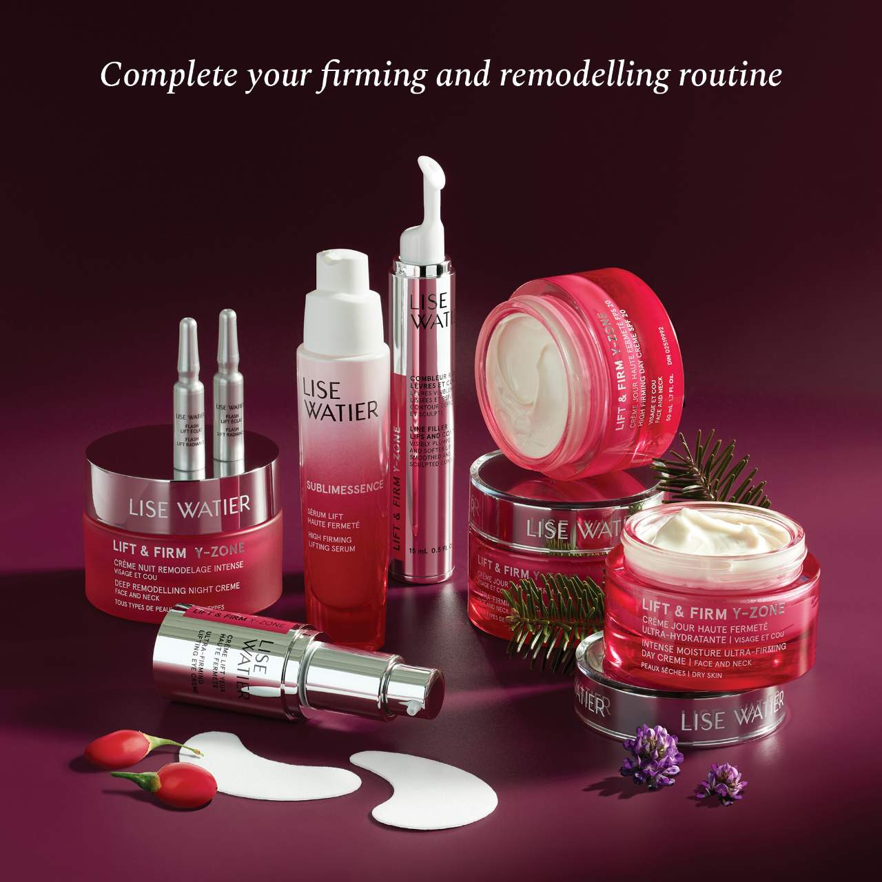 Lift & Firm Y-Zone Deep Remodeling Night Cream - Lise Watier | Sephora