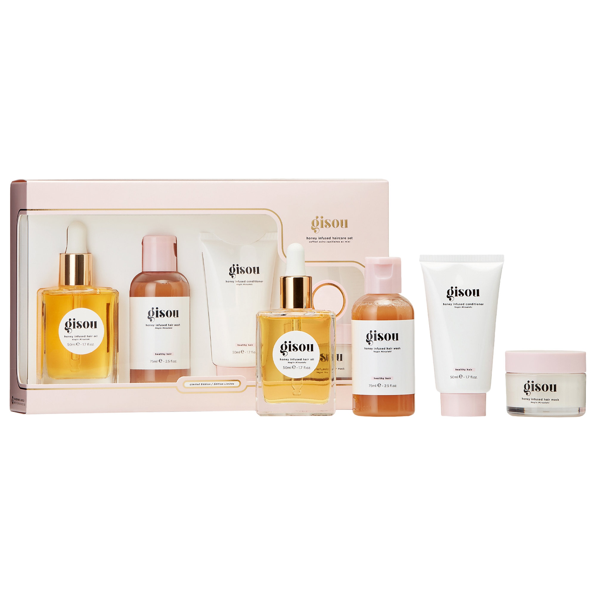 GISOU HONEY INFUSED HAIRCARE SET