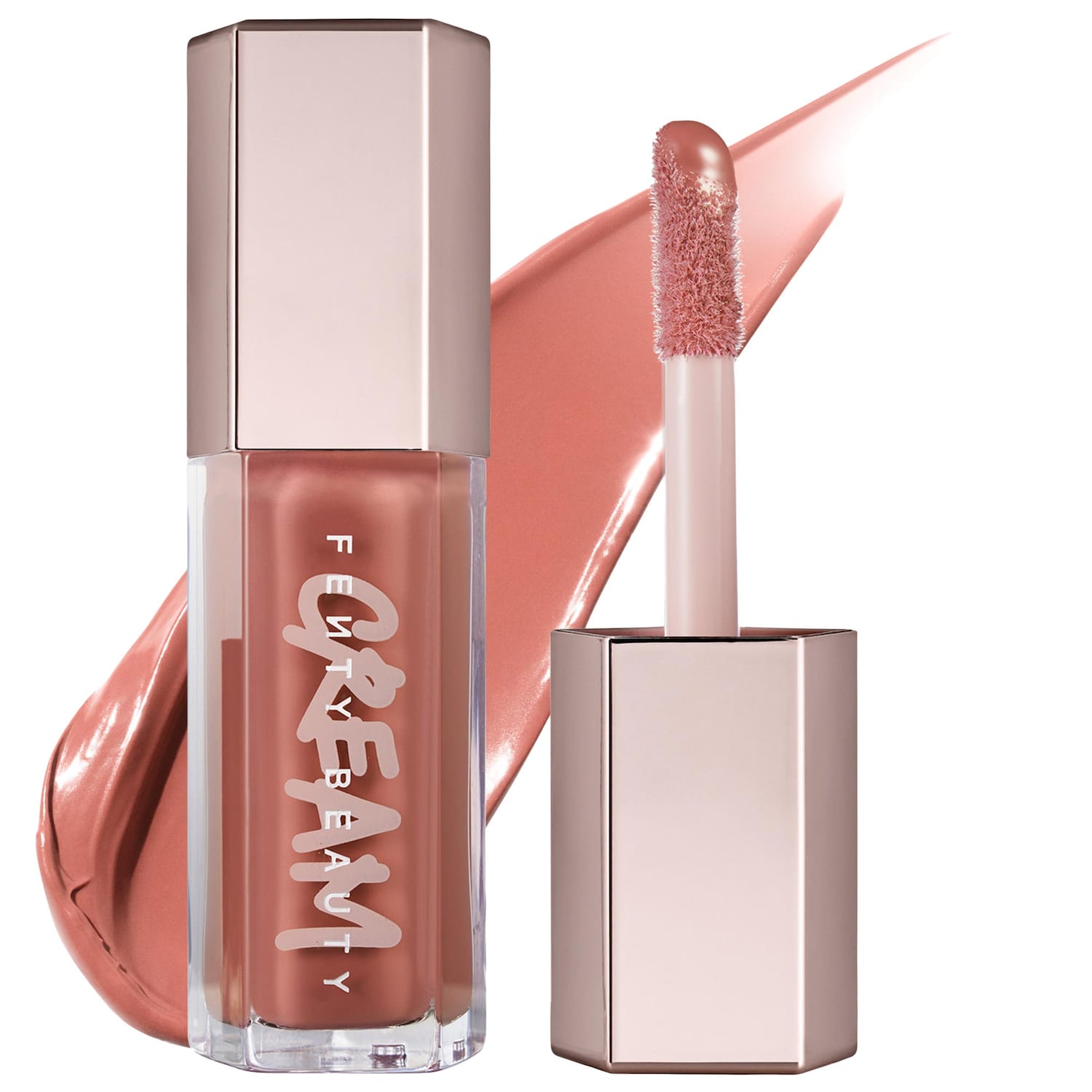 Fenty Beauty by Rihanna Кремовая помада для губ Fenty Beauty Gloss Bomb Cream Color Drip — фото 1