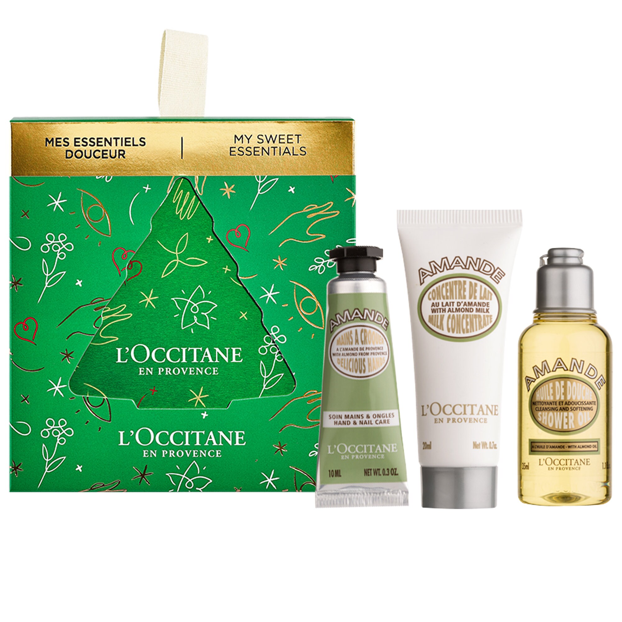 L'OCCITANE Holiday 2020 Almond Christmas Tree Gift Set ชุดของขวัญประจำ