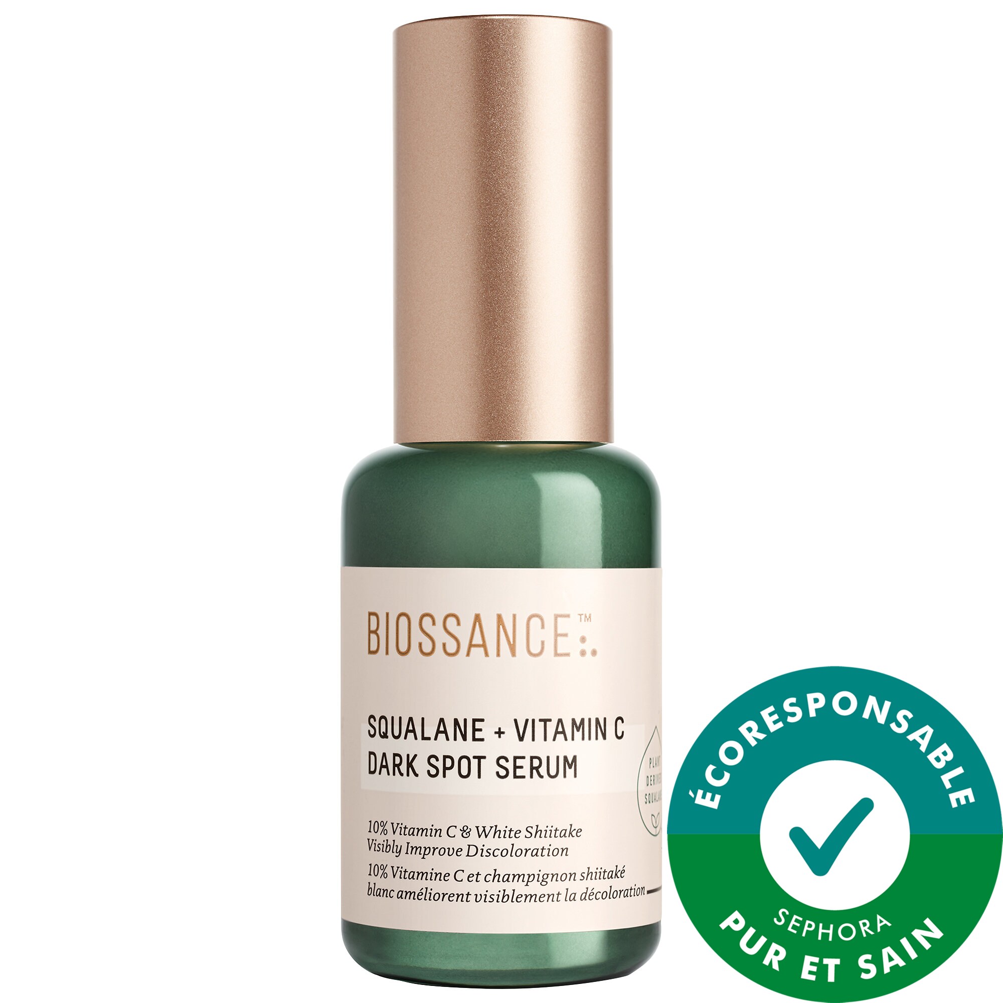 Biossance Sérum anti-taches pigmentaires à 10 % de vitamine C + squalane 1.0 oz/ 30 mL