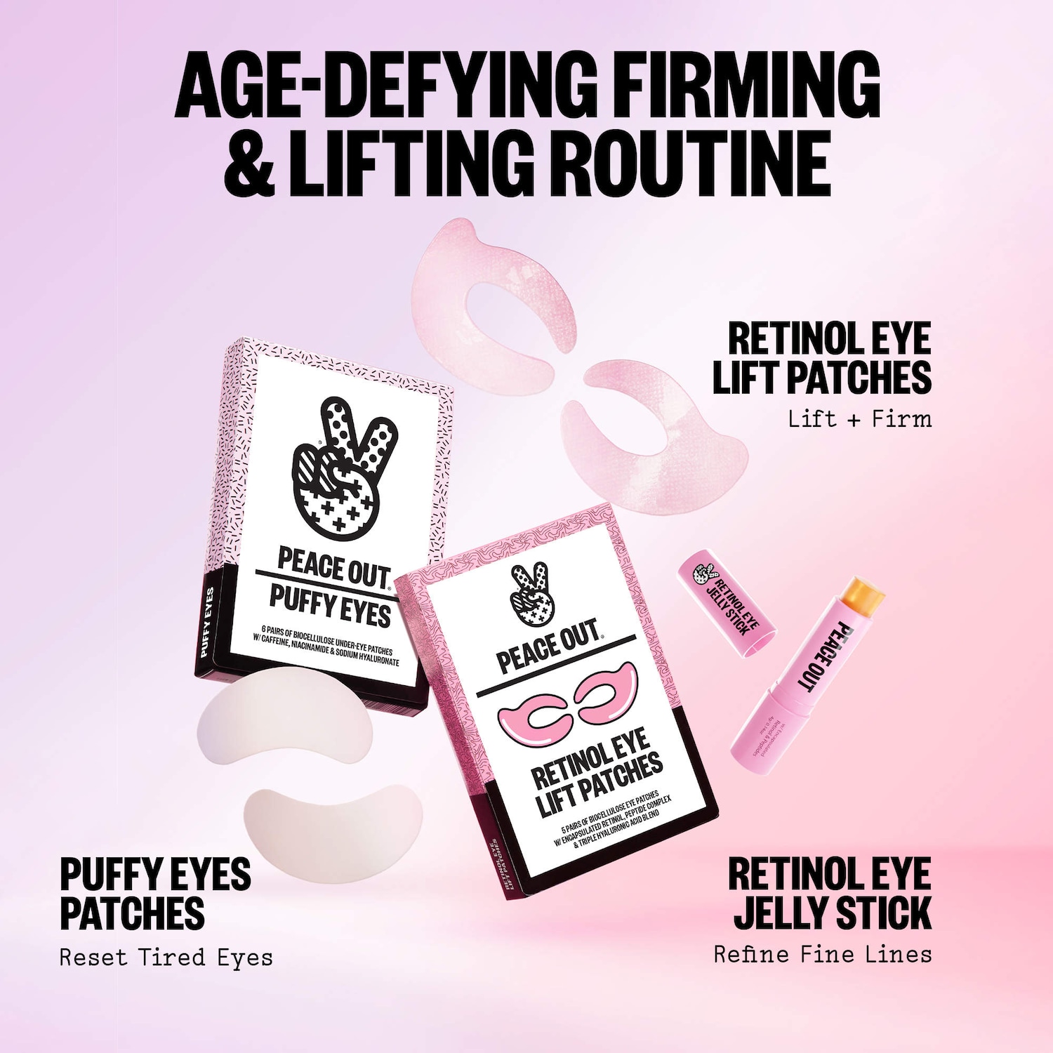 Caffeine Puffy Under-Eye Patches For Tired Eyes