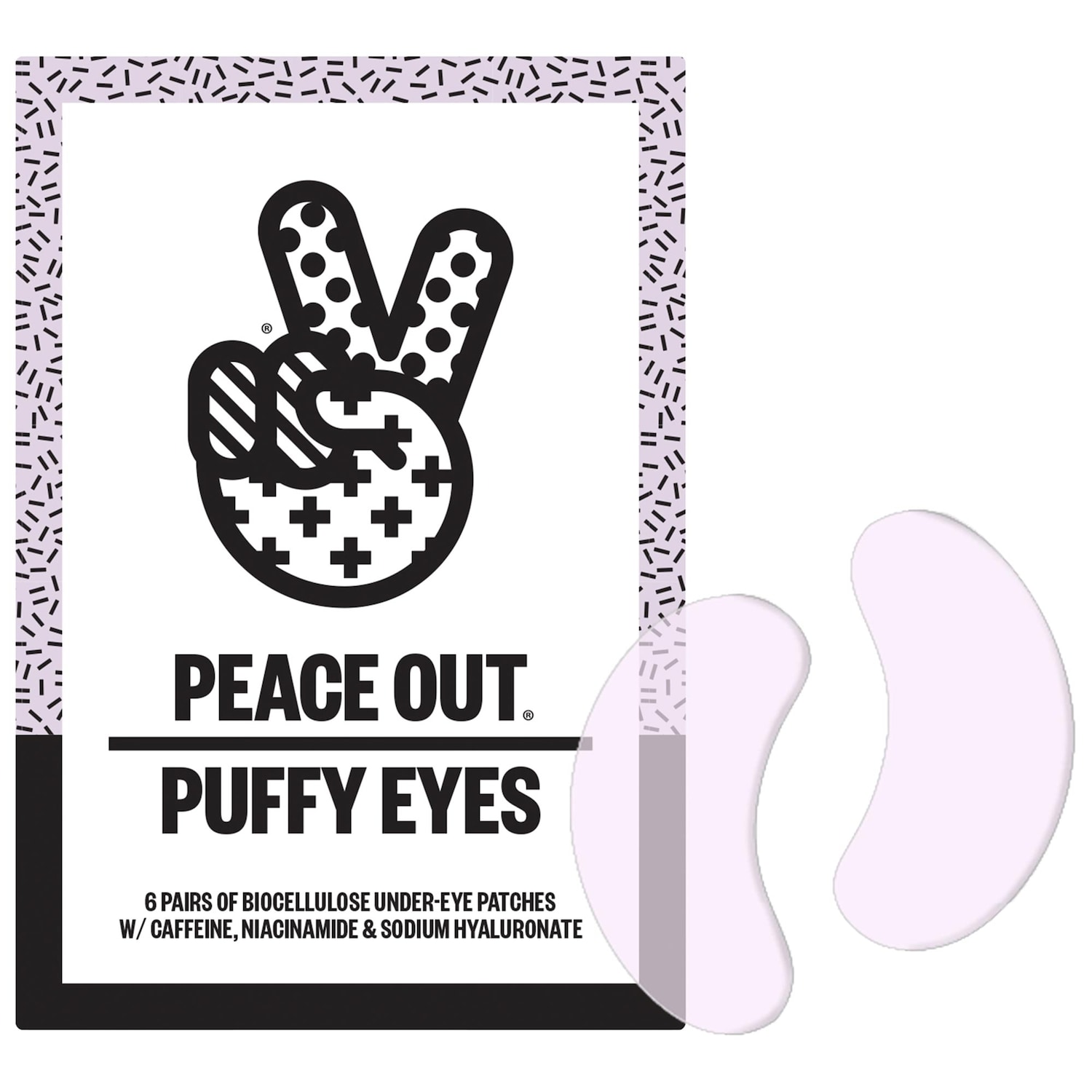 Патчи для кожи под глазами Peace Out Caffeine от отечности для уставших глаз — фото 1