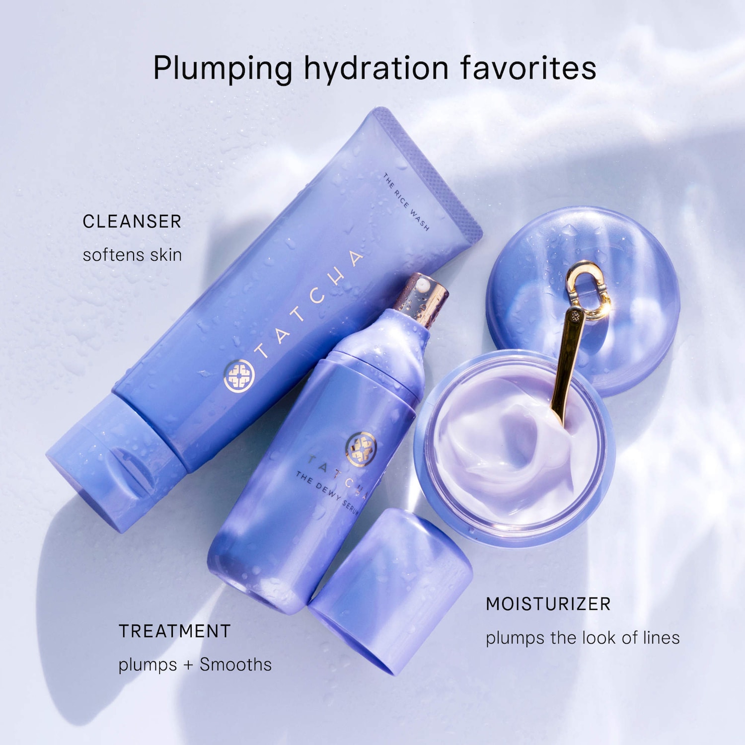 The Dewy Skin Cream Plumping & Hydrating Refillable Moisturizer