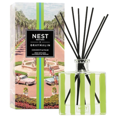 NEST New York x Gray Malin Coconut & Palm Reed Diffuser