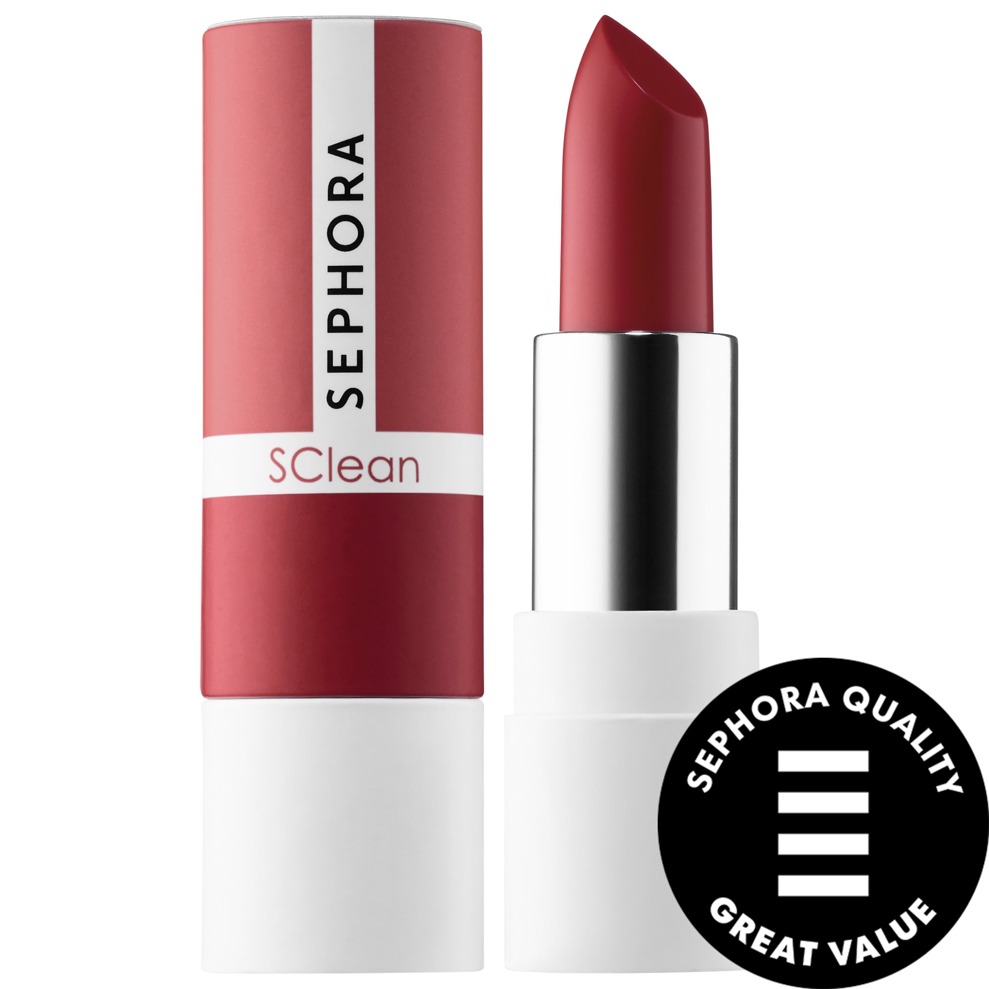Thumbnail of SEPHORA COLLECTION Clean Vegan Hydrating Satin Lipstick Plumeria