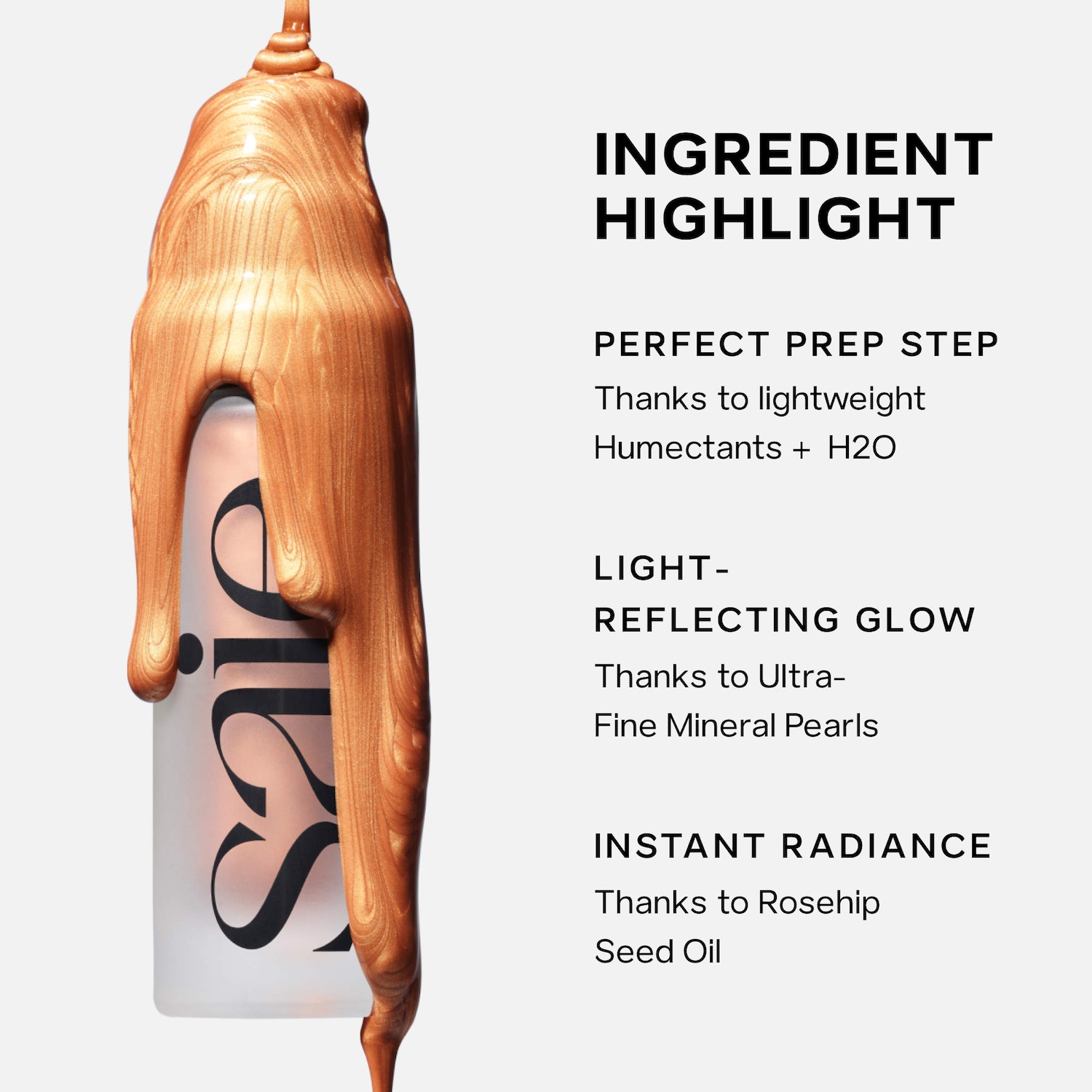 Saie Glowy Super Gel Lightweight Illuminating Serum | Sephora