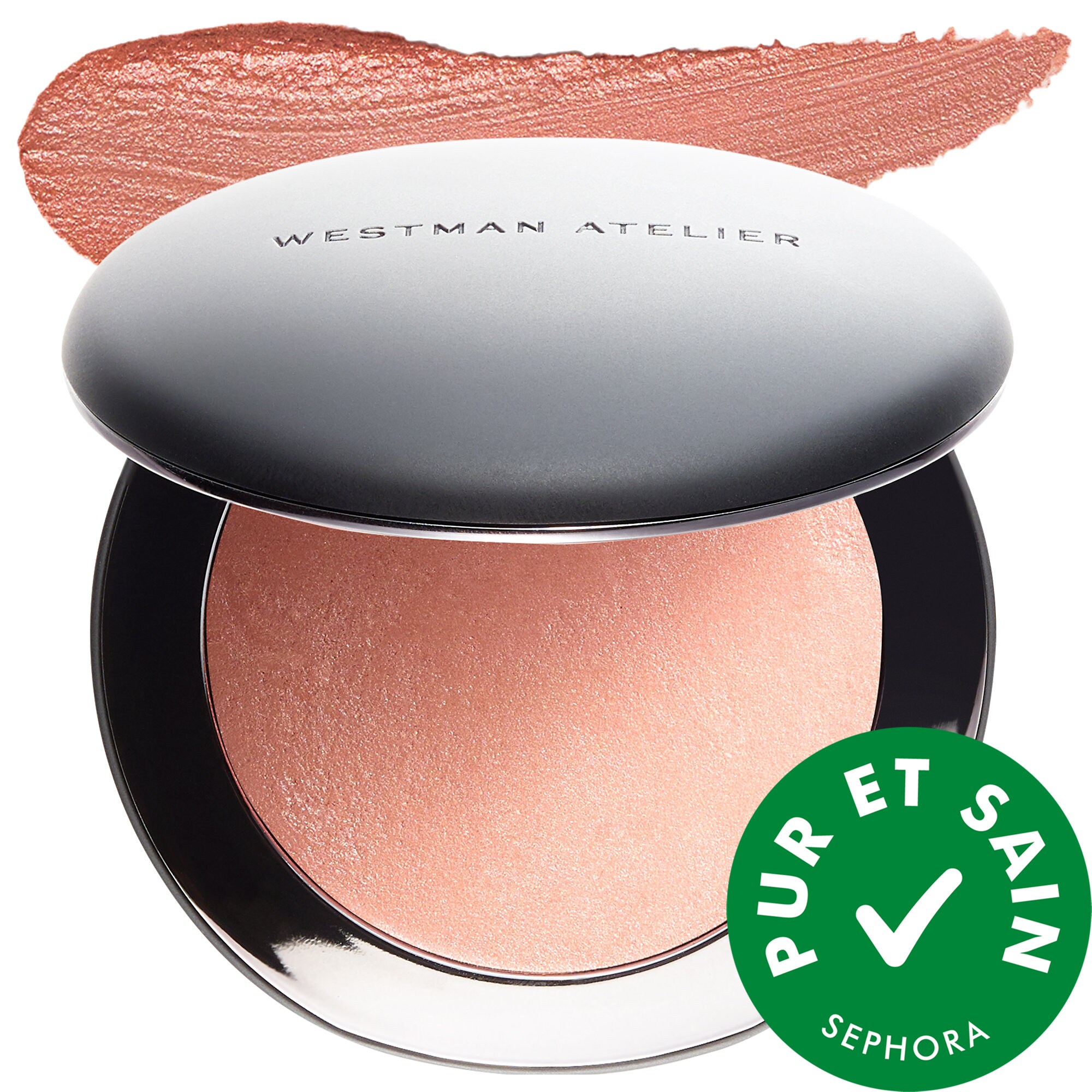 Westman Atelier Illuminateur crème teinté Super Loaded Peau de 0.14 oz/ 4g