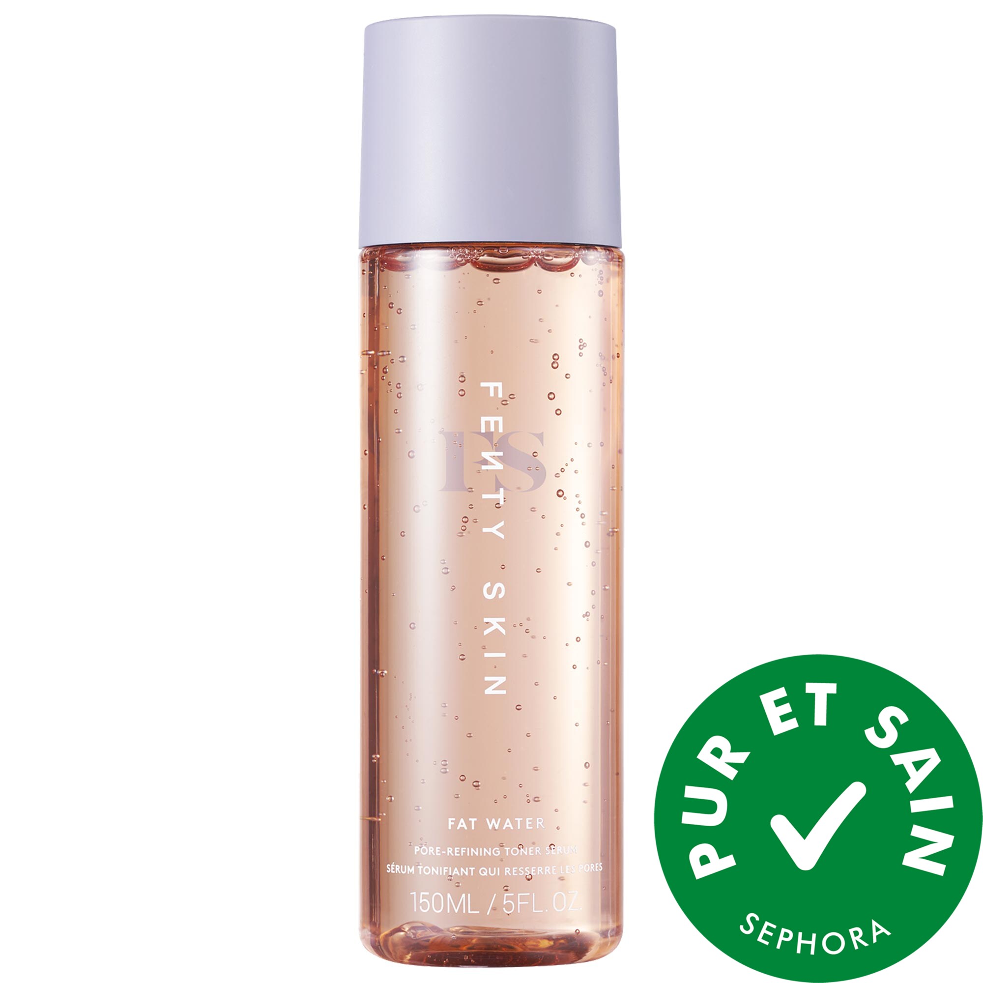 Fenty Beauty by Rihanna Sérum tonique affinant les pores à la niacinamide de Fat Water avec cerise de Barbade 5.0 oz/ 150 mL
