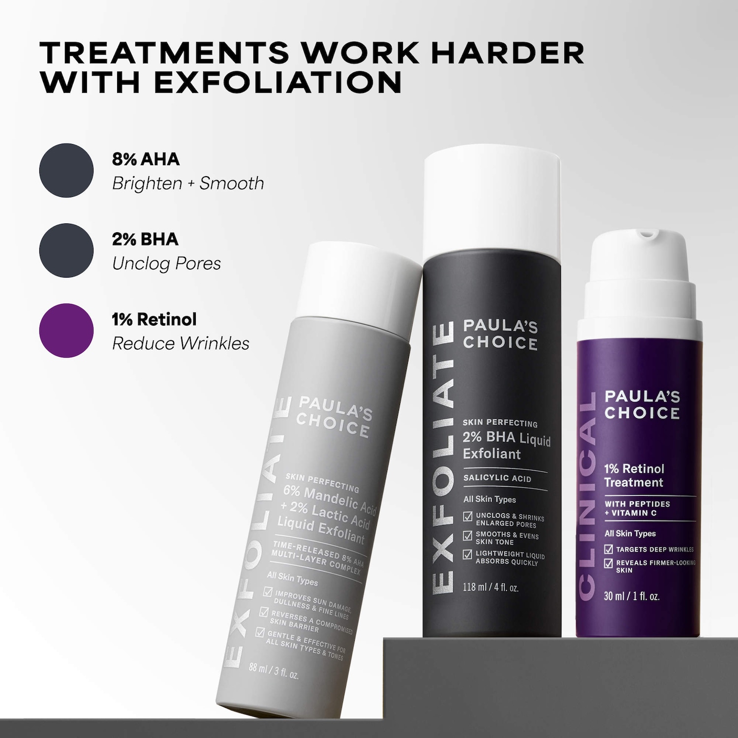 CLINICAL 1% Retinol Treatment - Paula's Choice | Sephora