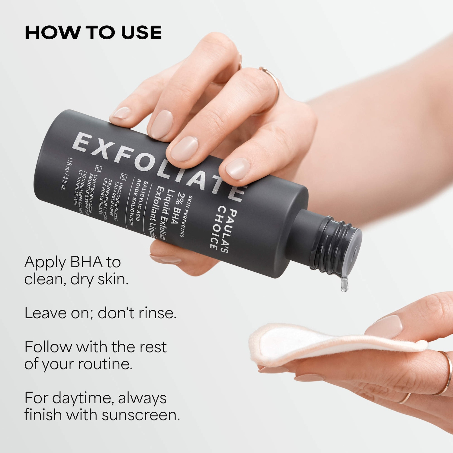 Skin Perfecting 2% BHA Exfoliating Toner for Clear