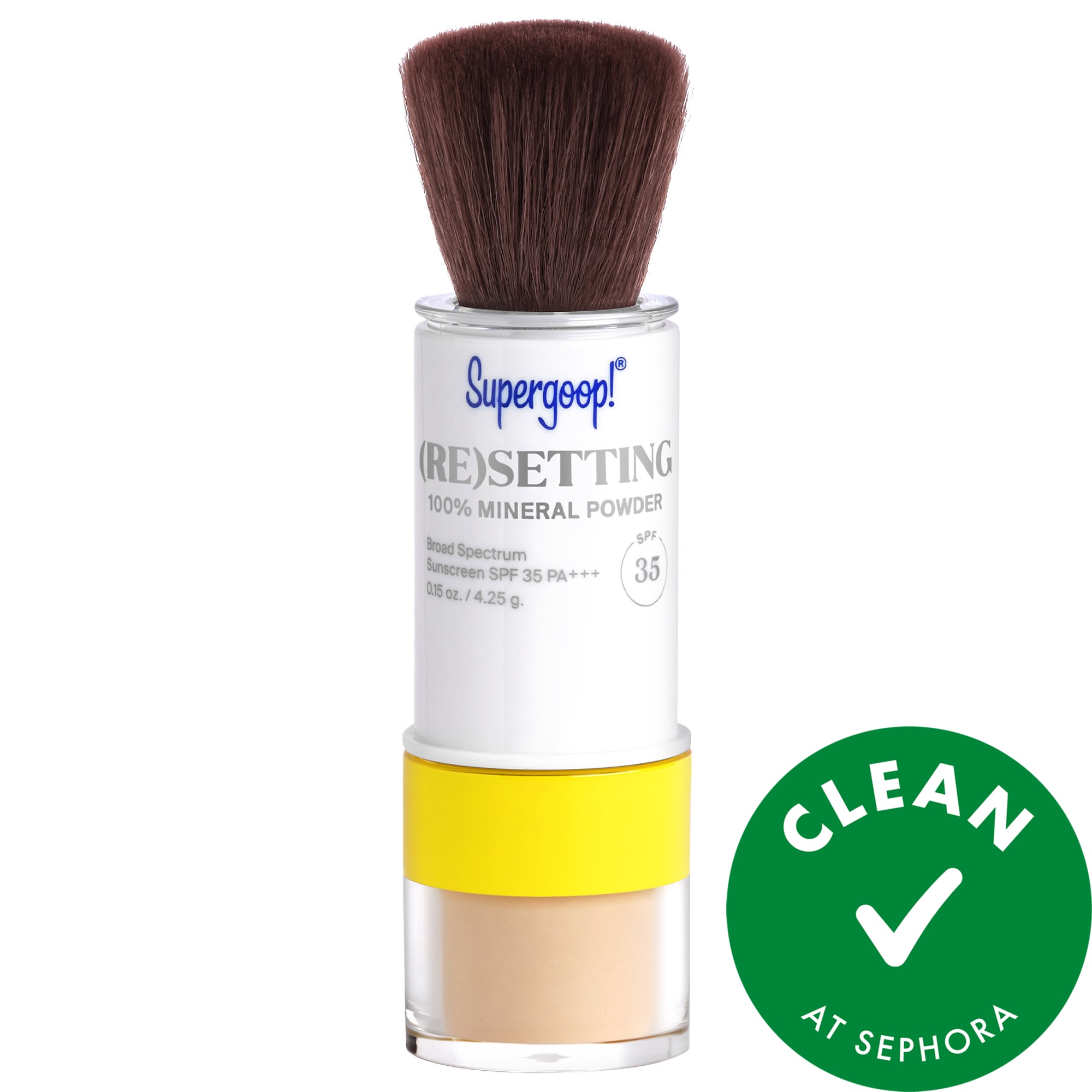 Thumbnail of Supergoop! 100% Mineral (Re)setting Powder Face Sunscreen SPF 35 Light