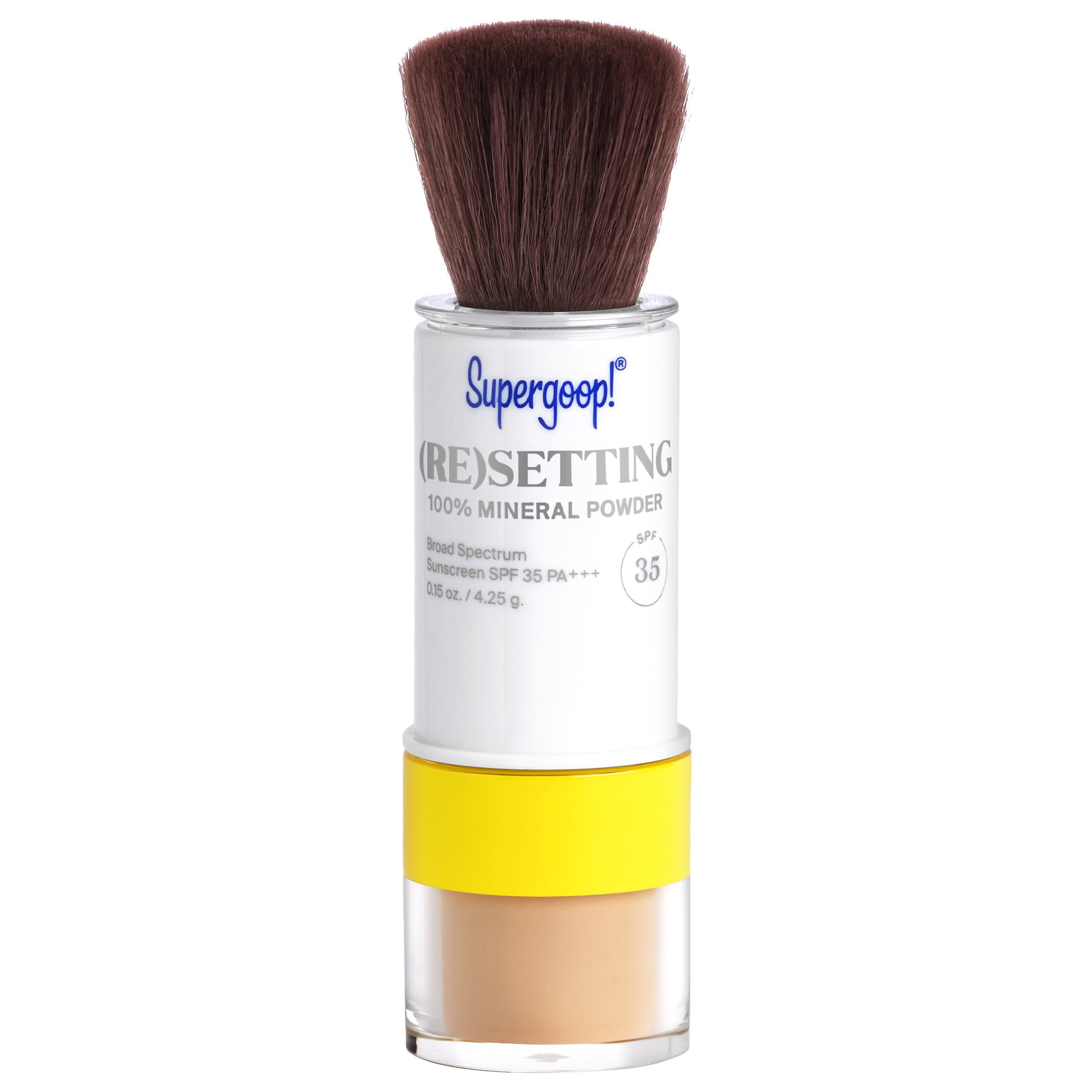 Thumbnail of Supergoop! 100% Mineral (Re)setting Powder Face Sunscreen SPF 35 Medium