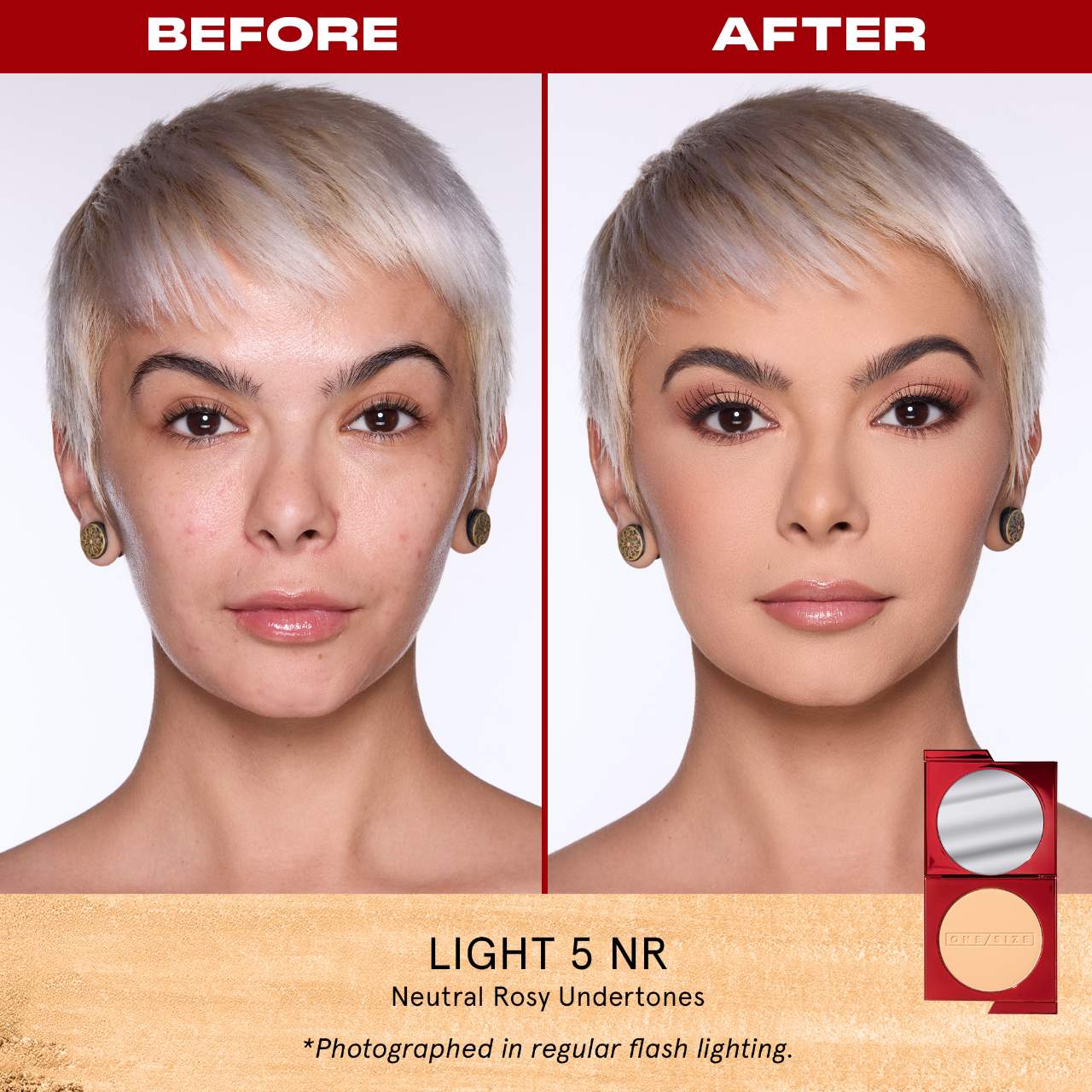 Turn Up The Base Versatile Powder Foundation