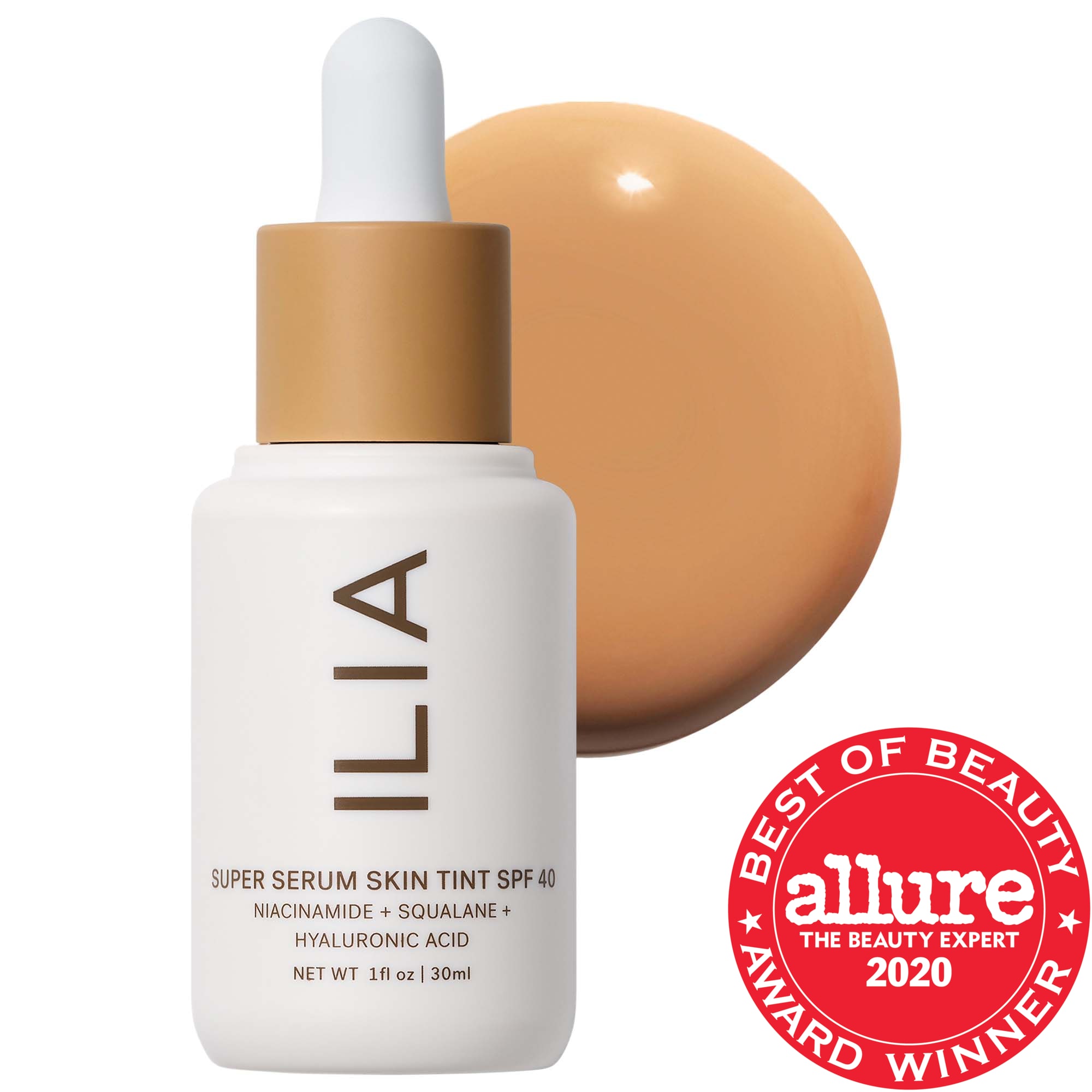 ILIA SUPER SERUM SKIN TINT SPF 40 SKINCARE FOUNDATION MORGAT ST11.5 1 OZ / 30 ML
