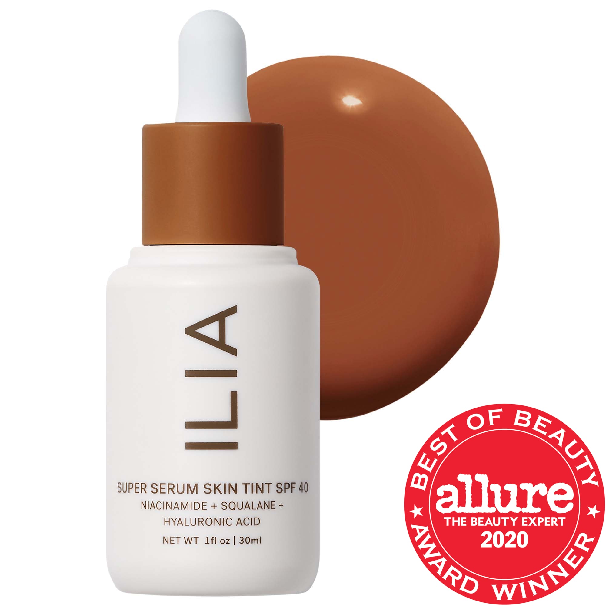 ILIA SUPER SERUM SKIN TINT SPF 40 SKINCARE FOUNDATION JARDIN ST16.5 1 OZ / 30 ML