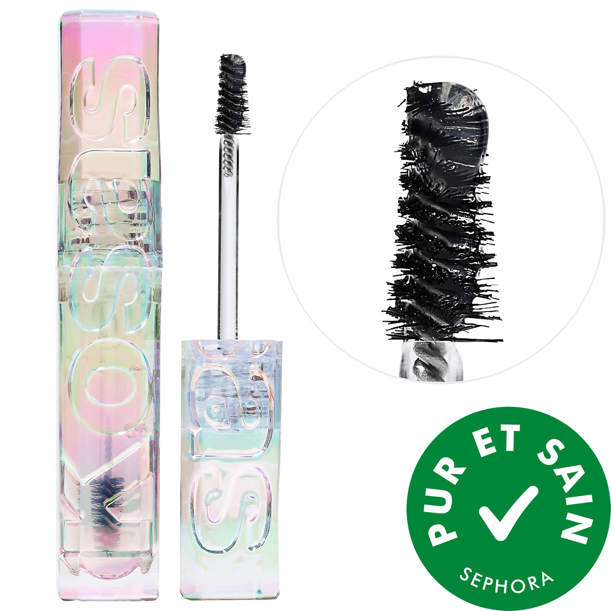 Kosas Soin en gel transparent et rehaussant pur et sain avec effet laminé pour sourcils Air Brow 0.13 oz/ 4 g