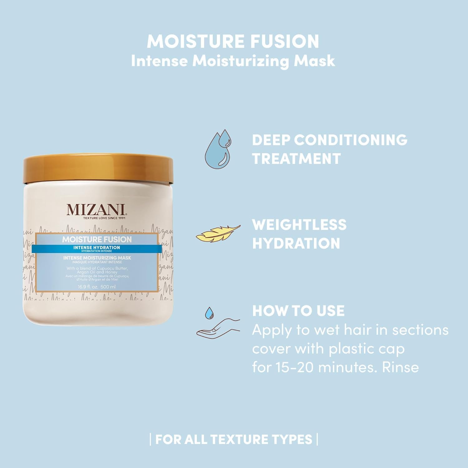 Moisture Fusion Intense Moisturizing Mask - Mizani | Sephora