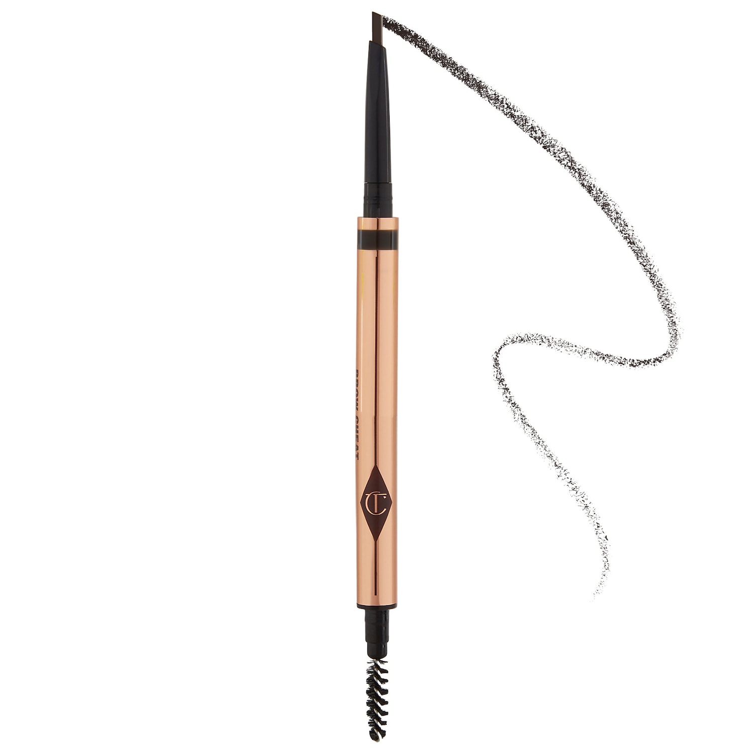 Charlotte Tilbury Brow Cheat Refillable Hair-Like Eyebrow Pencil in Natural Black