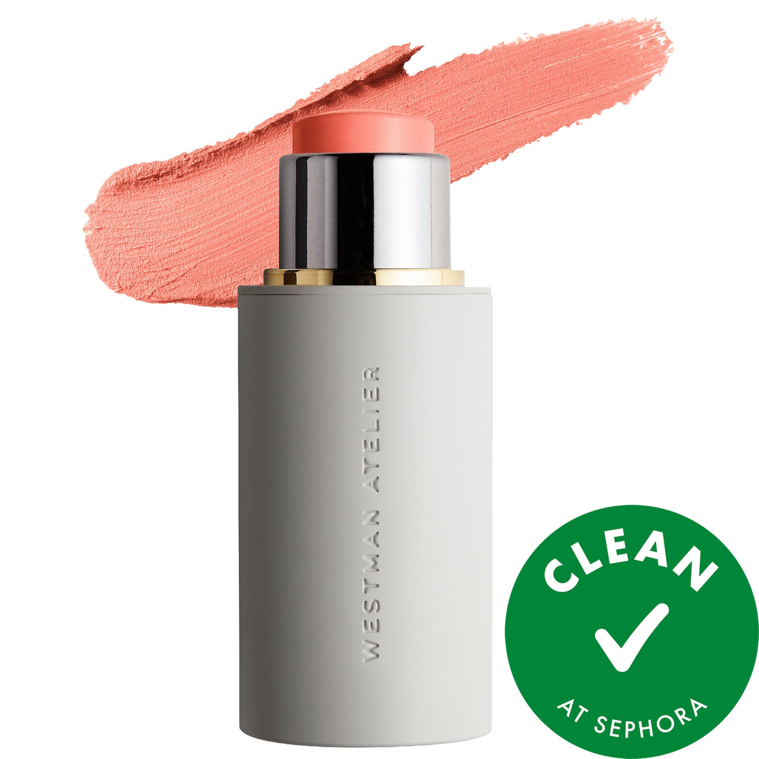 Westman Atelier Baby Cheeks Lip + Cheek Cream Blush Stick in Minette
