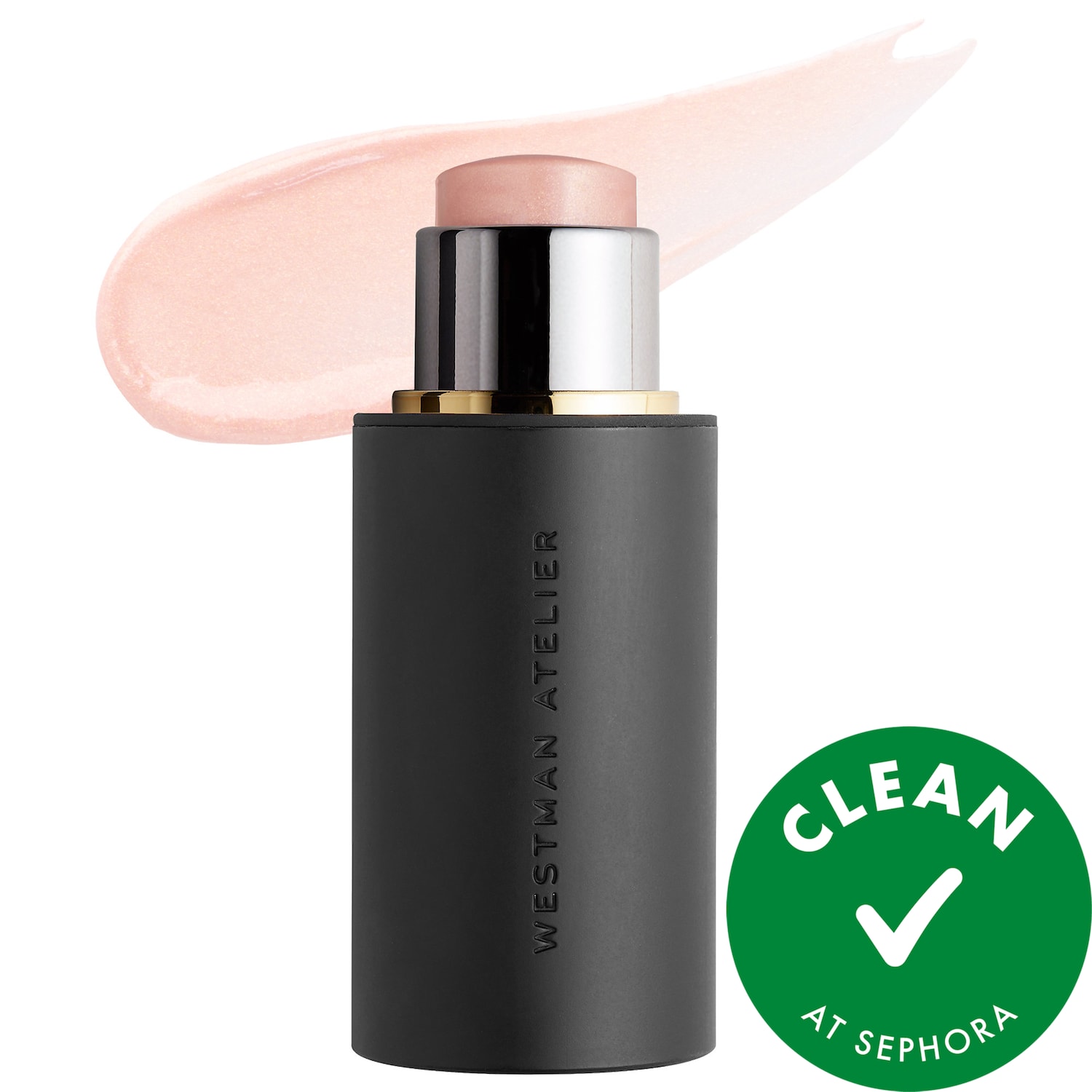 Westman Atelier Lit Up Glassy Gel Highlighter Stick in Nectar