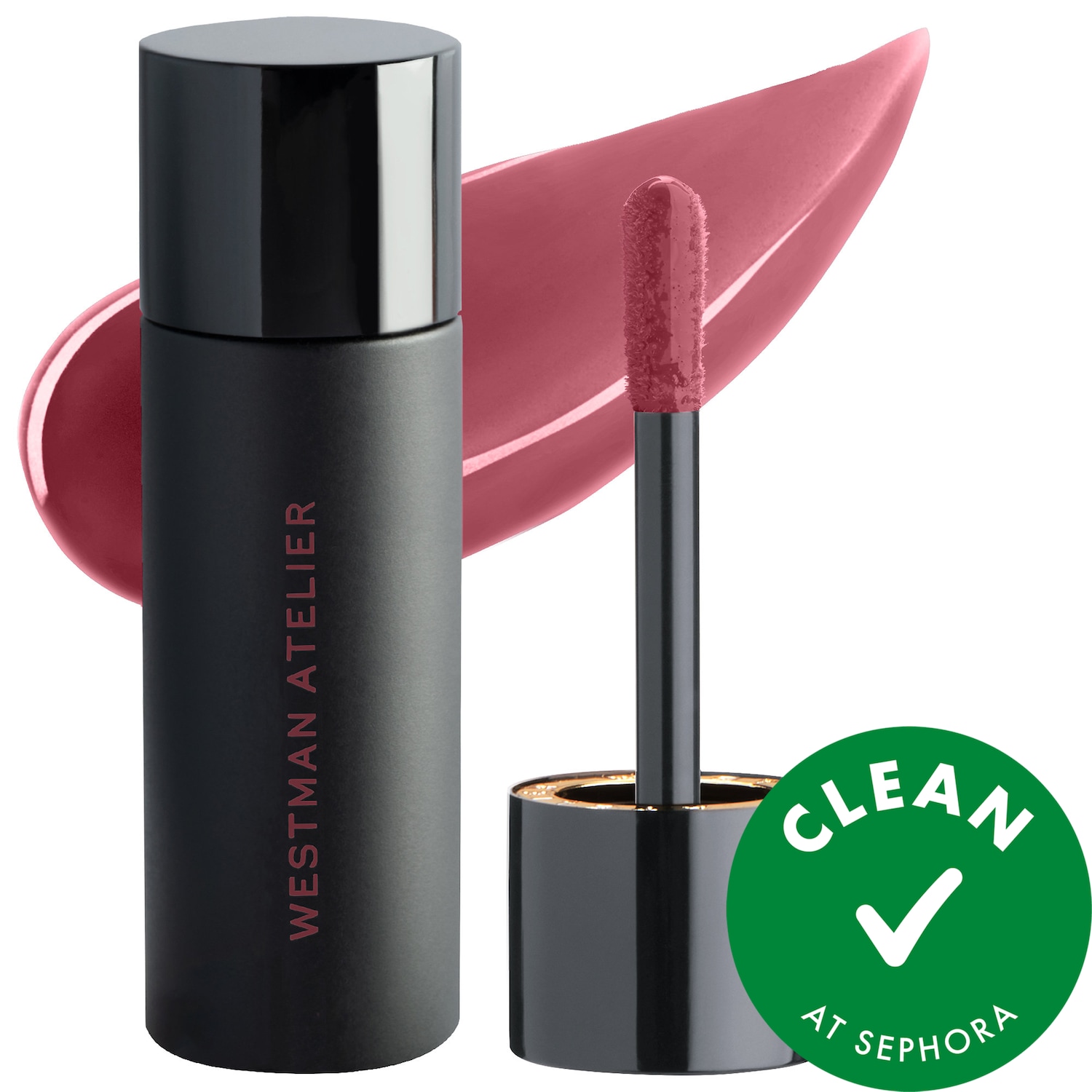 Westman Atelier Squeaky Clean Liquid Lip Hydrating Lip Balm in Garconne