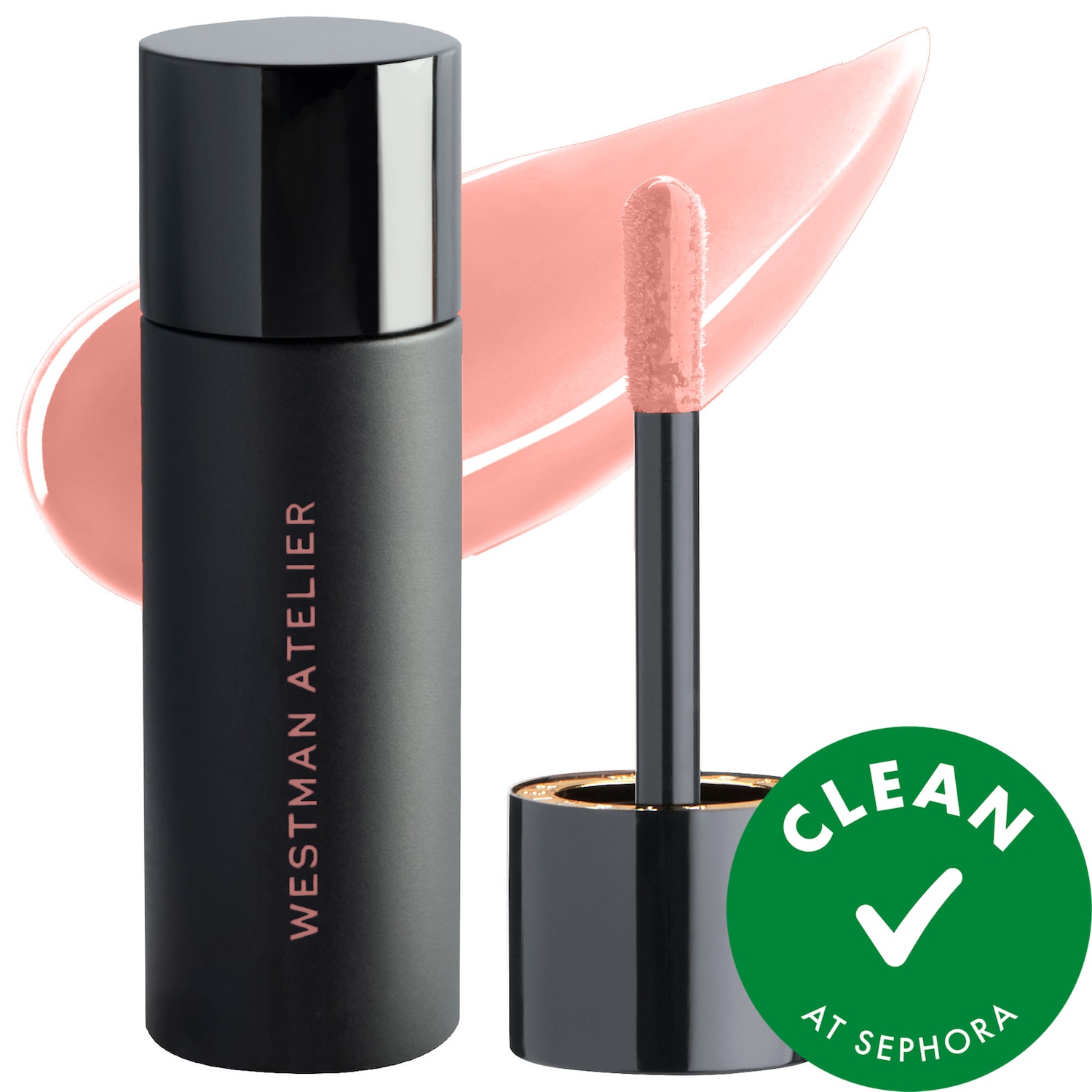 Westman Atelier Squeaky Clean Liquid Lip Hydrating Lip Balm in Nou Nou