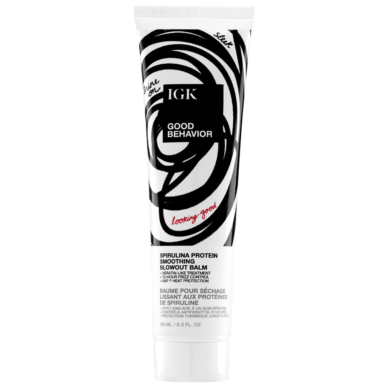 Good Behavior Spirulina Protein Smoothing Blowout Balm
