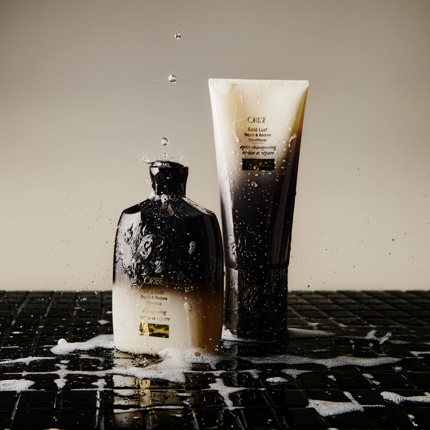 ORIBE Gold Lust リンス・コンディショナー 1L Gold Lust Liter Set – Oribe Hair Care