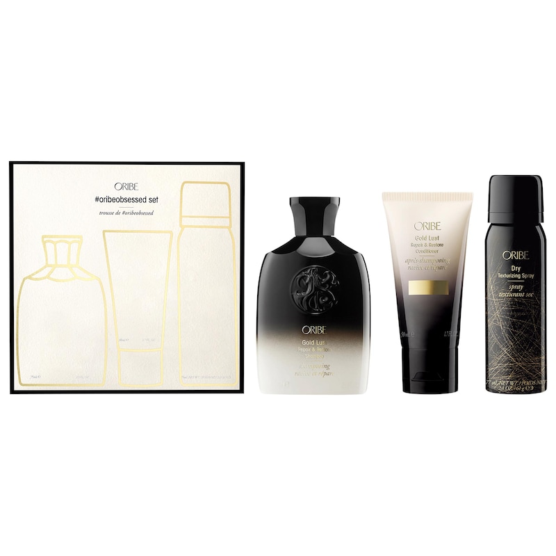 #OribeObsessed Gold Lust Mini Hair Set