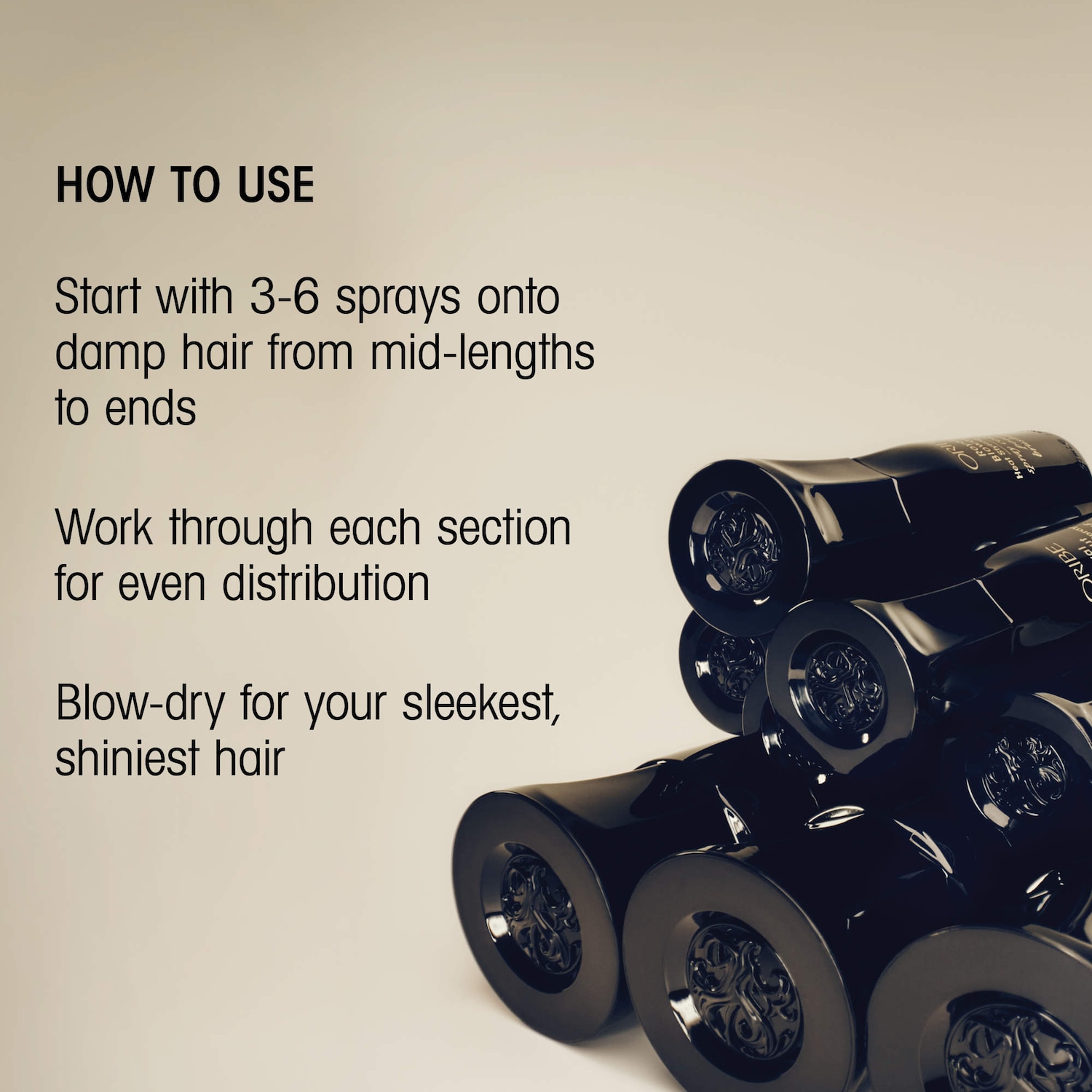 Royal Blowout Heat Protectant Spray for Sleekness & Shine