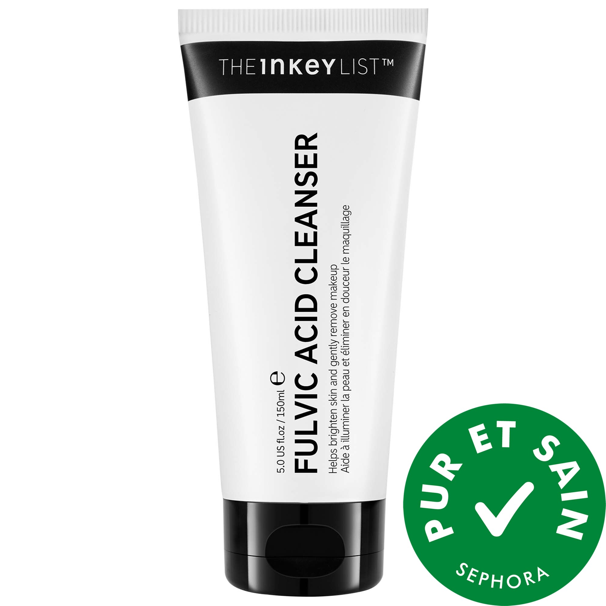 The INKEY List Nettoyant illuminateur à l'acide fulvique 5 oz/ 150 mL