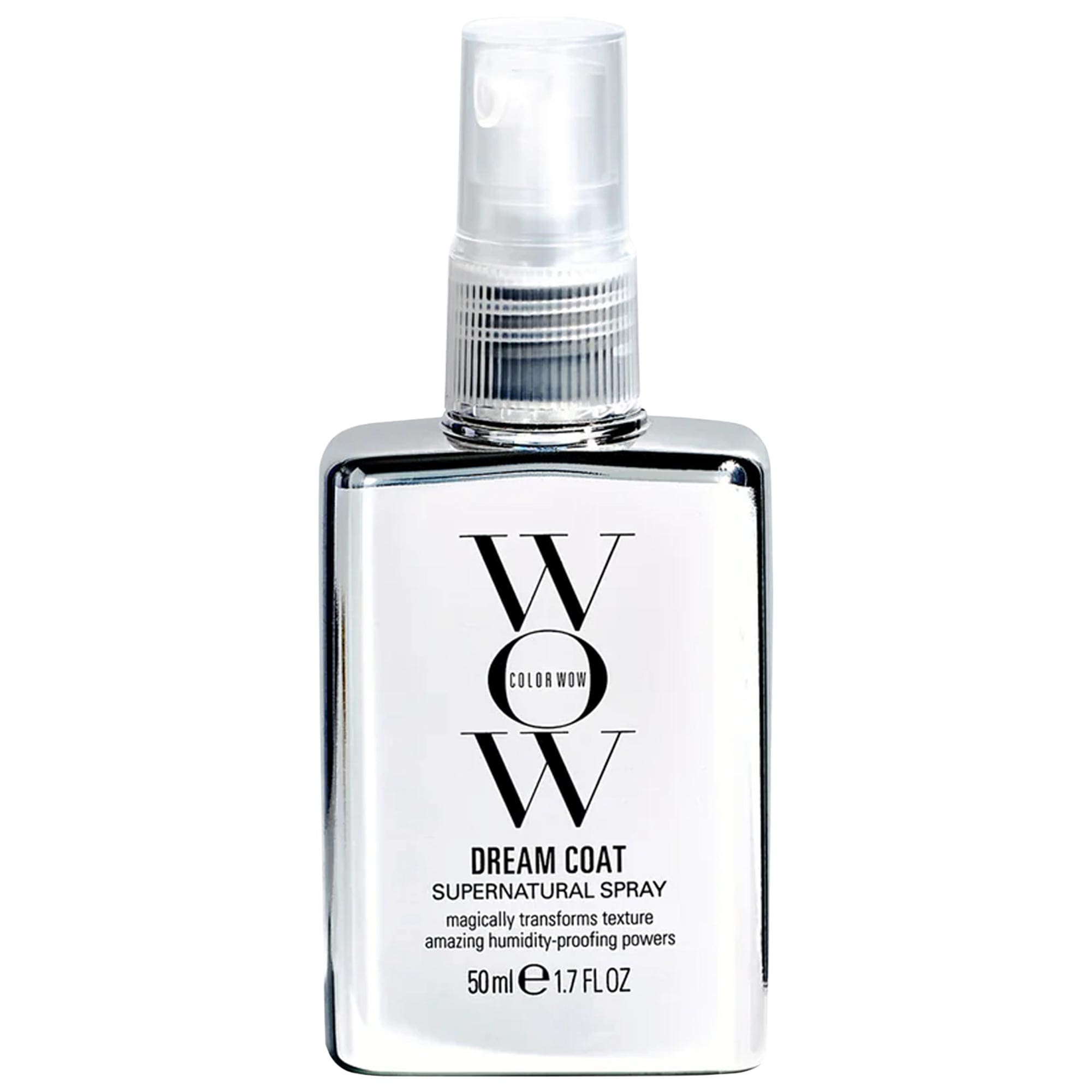 COLOR WOW Mini Dream Coat Supernatural Anti-Frizz, Blow Dry Treatment Spray 1.7 oz/ 50 mL