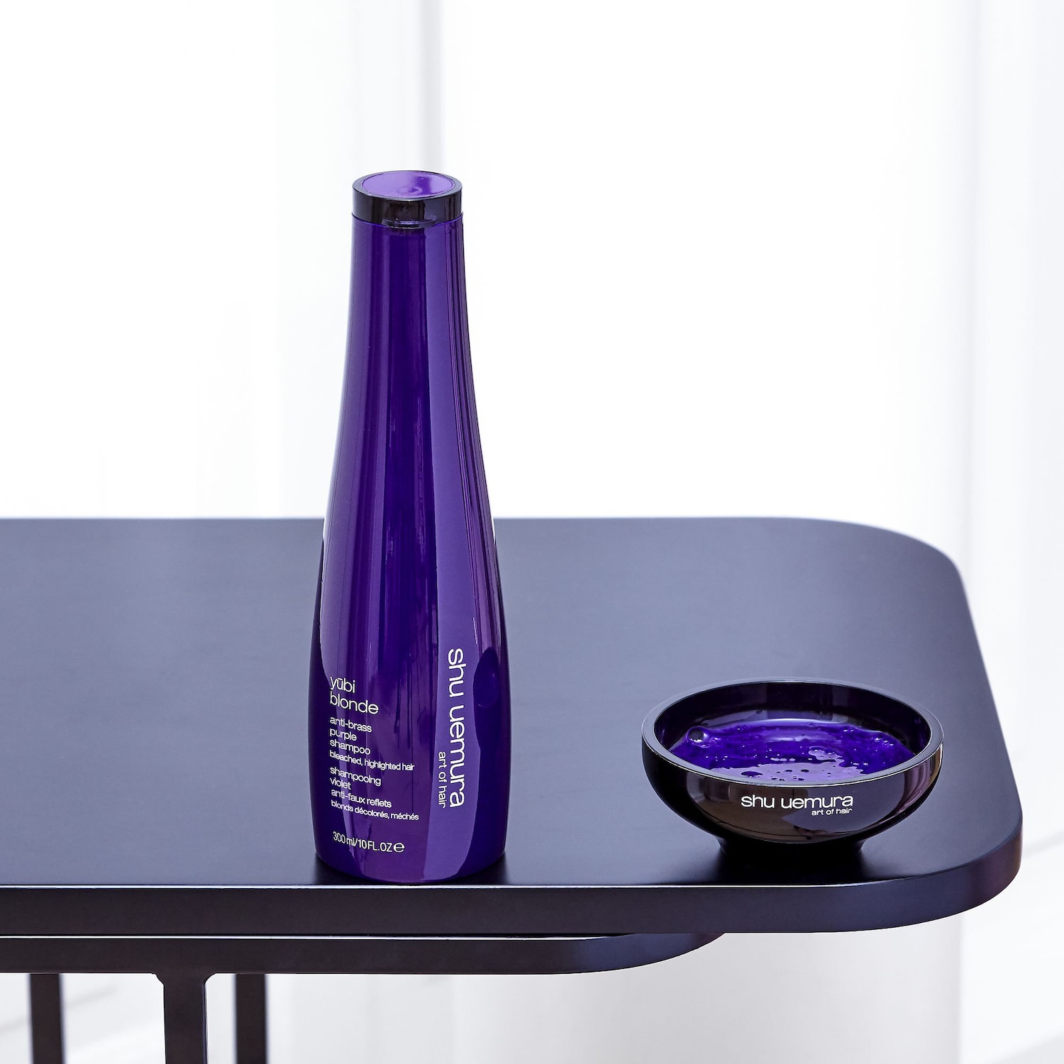 Фиолетовый шампунь против желтизны для светлых волос shu uemura Yūbi Blonde — фото 8