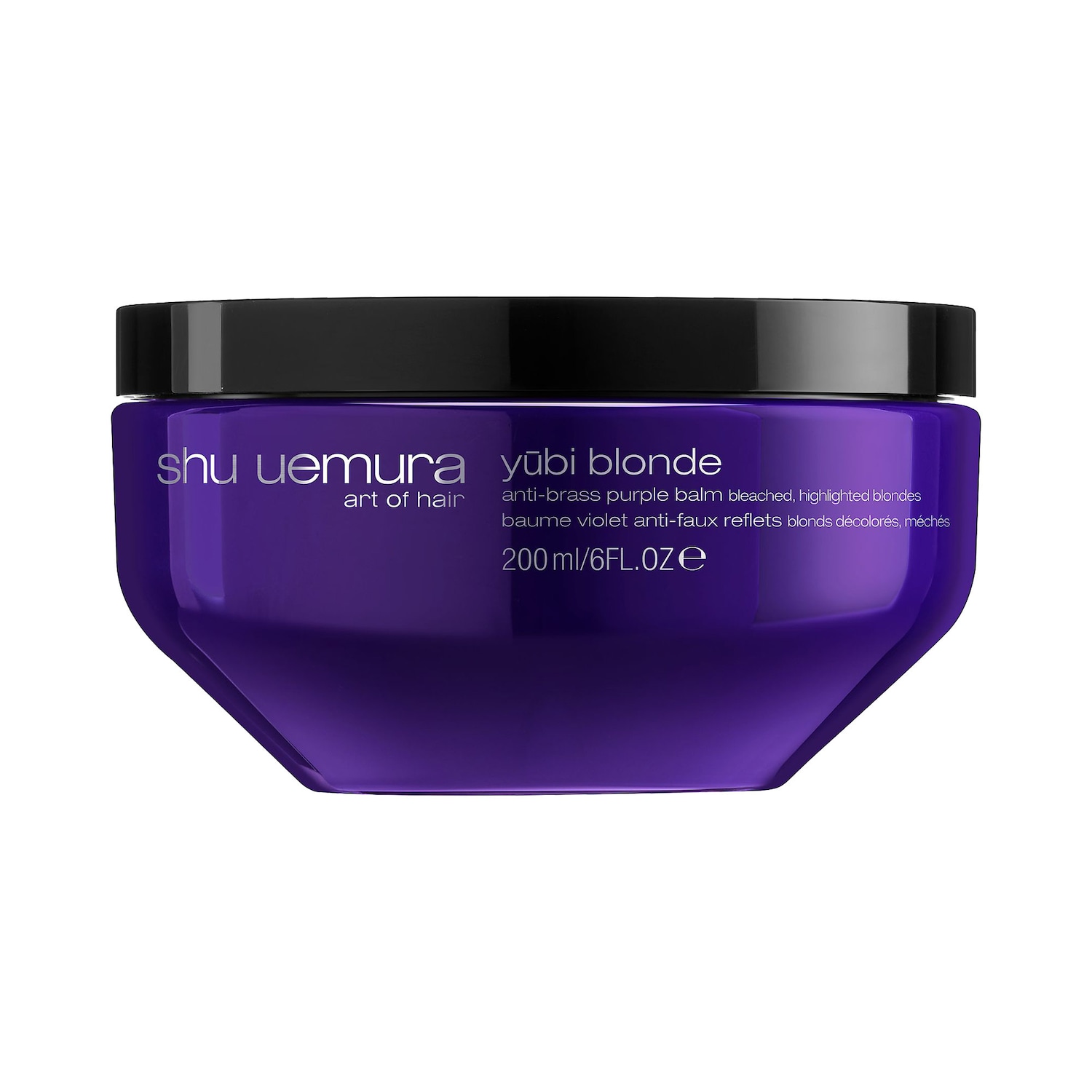 Фиолетовая маска против желтизны для светлых волос shu uemura Yūbi Blonde