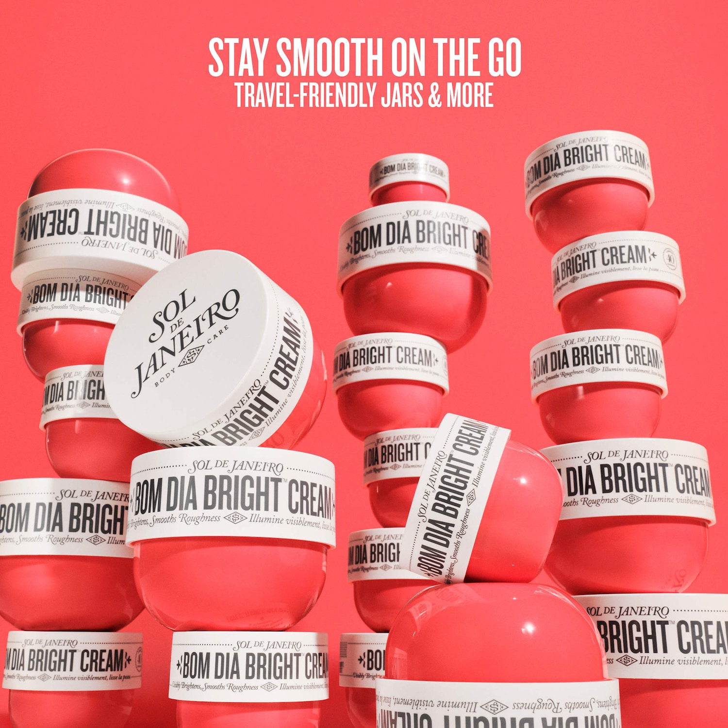 Mini Bom Dia Bright™ Visibly Brightening and Smoothing Body Cream with Vitamin C