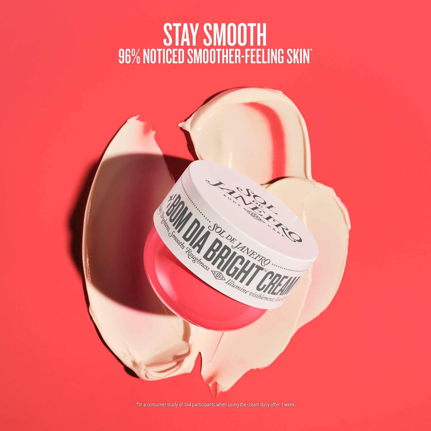 Mini Bom Dia Bright™ Visibly Brightening and Smoothing Body Cream with Vitamin C