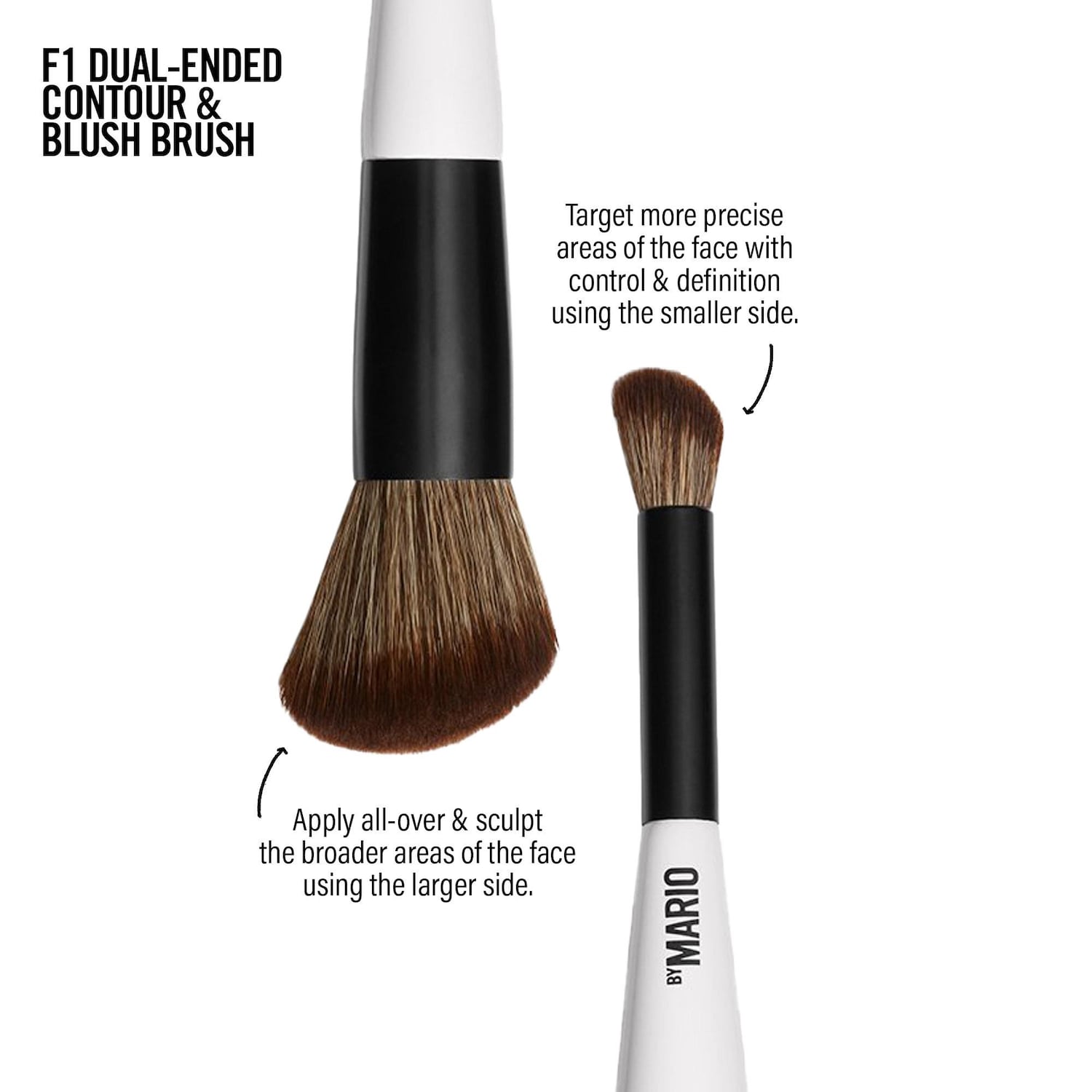 Makeup by Mario F1 Contour and Blush Brush - Thumbnail 3