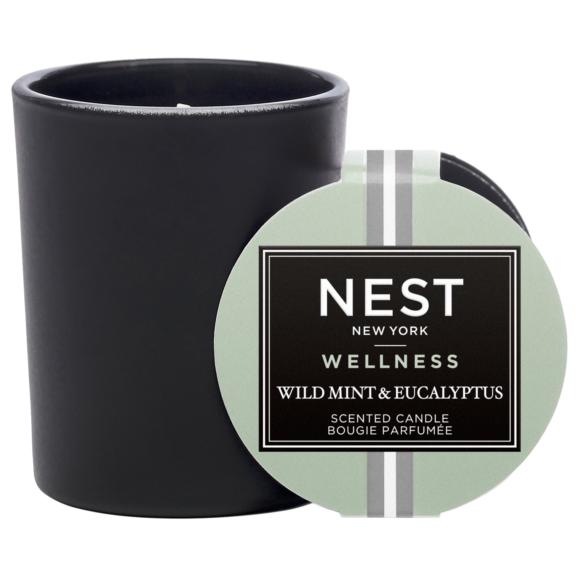 Wild Mint & Eucalyptus Mini Votive Candle - NEST New York | Sephora