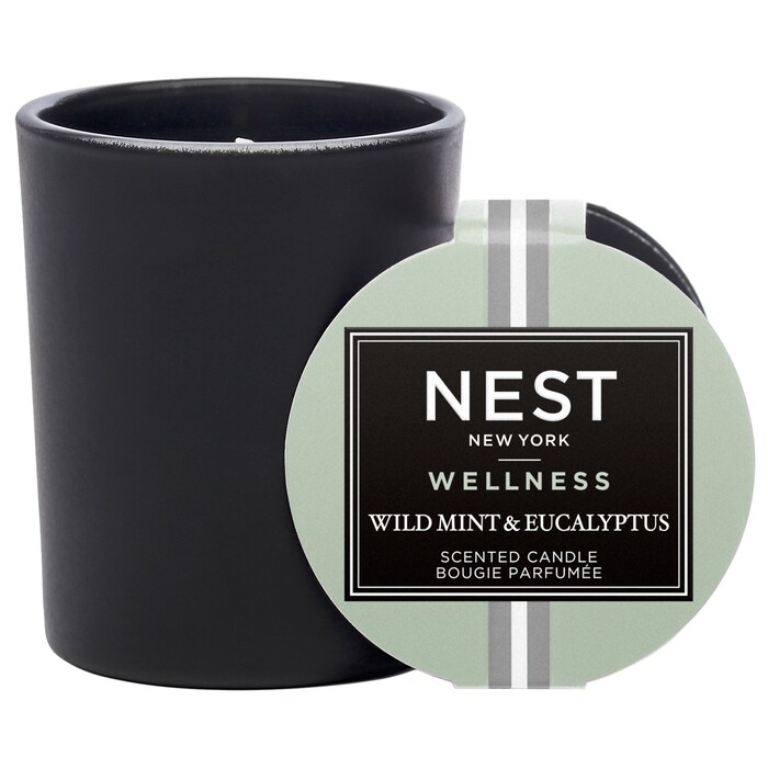 Wild Mint & Eucalyptus Mini Votive Candle NEST New York Sephora