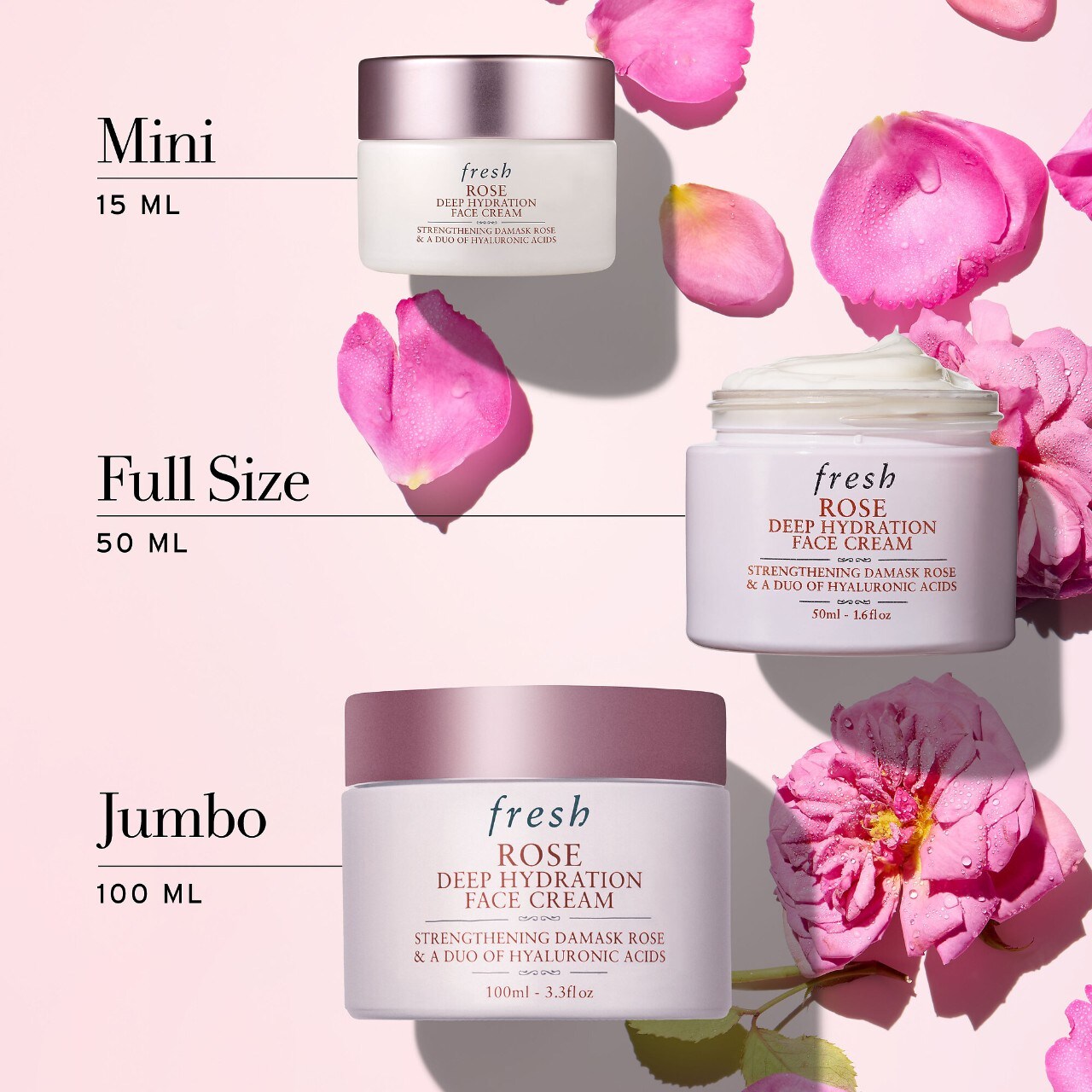 Fresh Rose & Hyaluronic Acid Deep Hydration Moisturizer Mall of America®