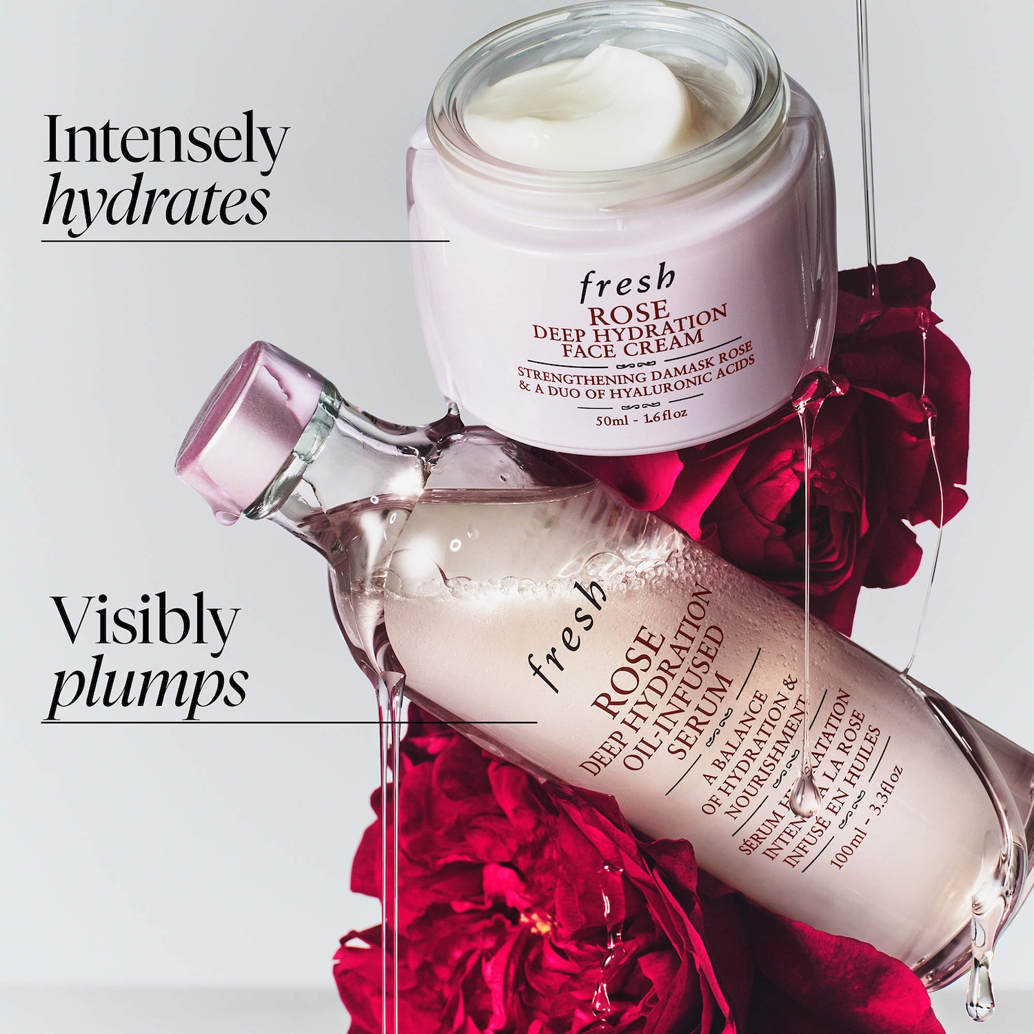 Mini Rose & Hyaluronic Acid Deep Hydration Moisturizer