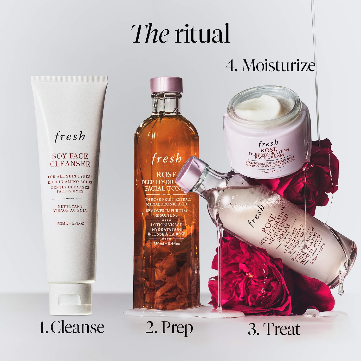 Mini Rose & Hyaluronic Acid Deep Hydration Moisturizer
