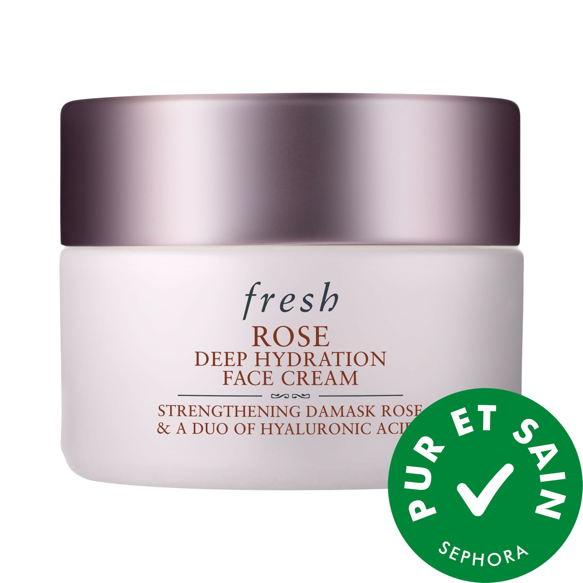 fresh Mini-hydratant profond à la rose et l'acide hyaluronique 0.5/15