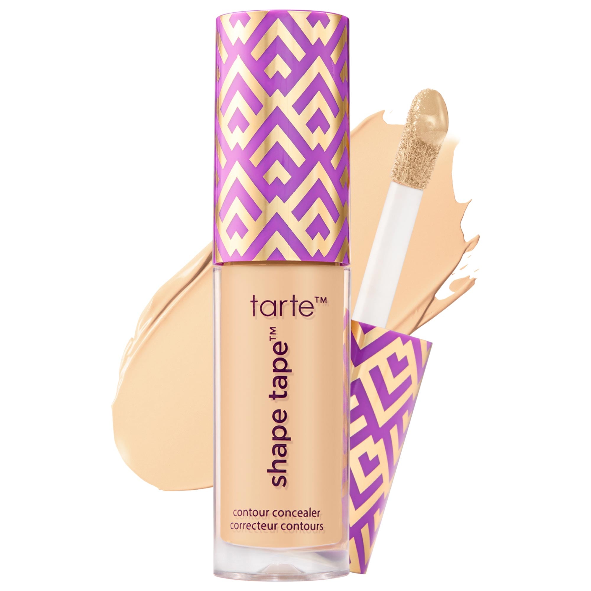 tarte mini shape tape full coverage matte concealer 20S light sand 0.033 oz/1 mL