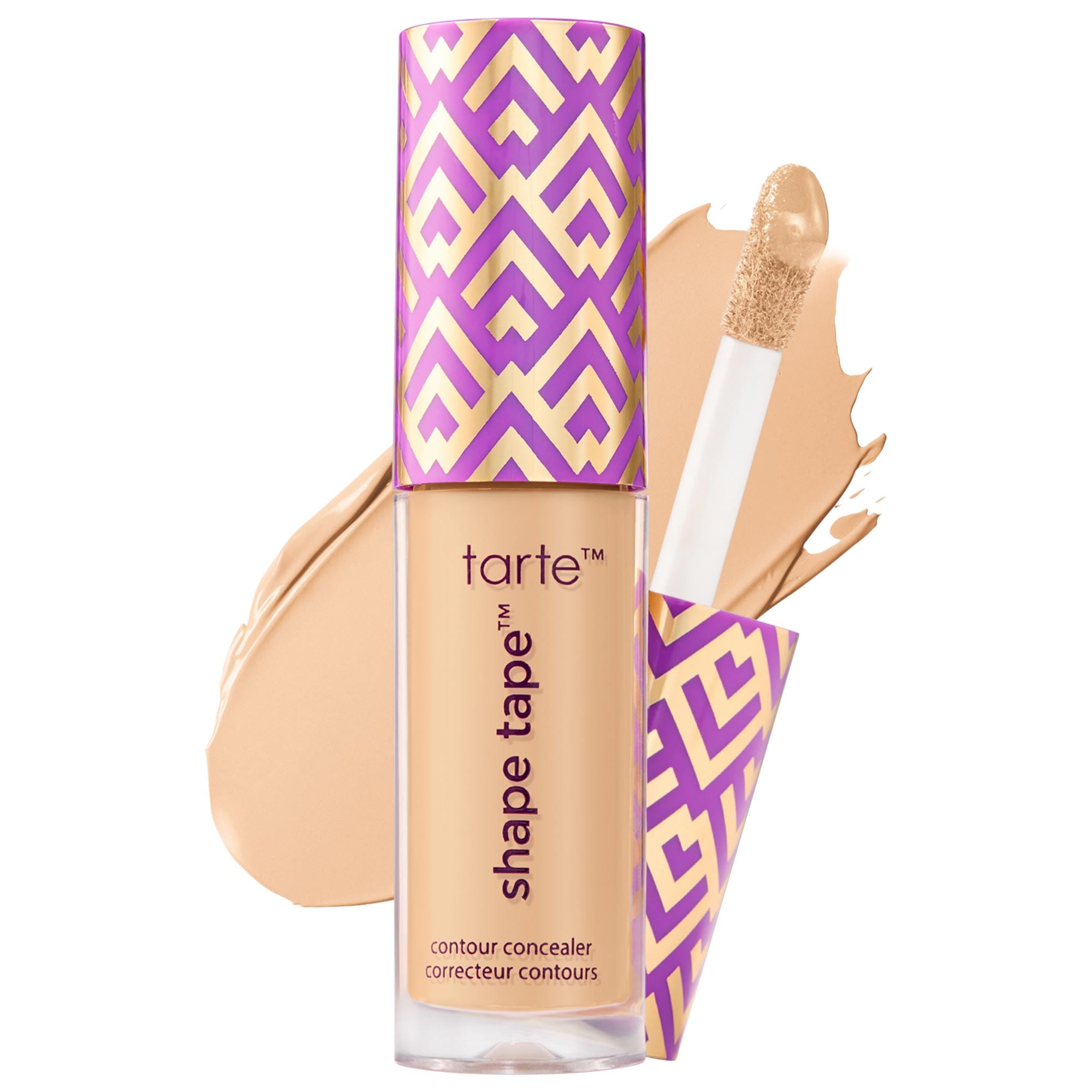 tarte mini shape tape full coverage matte concealer 22N light neutral 0.033 oz/1 mL