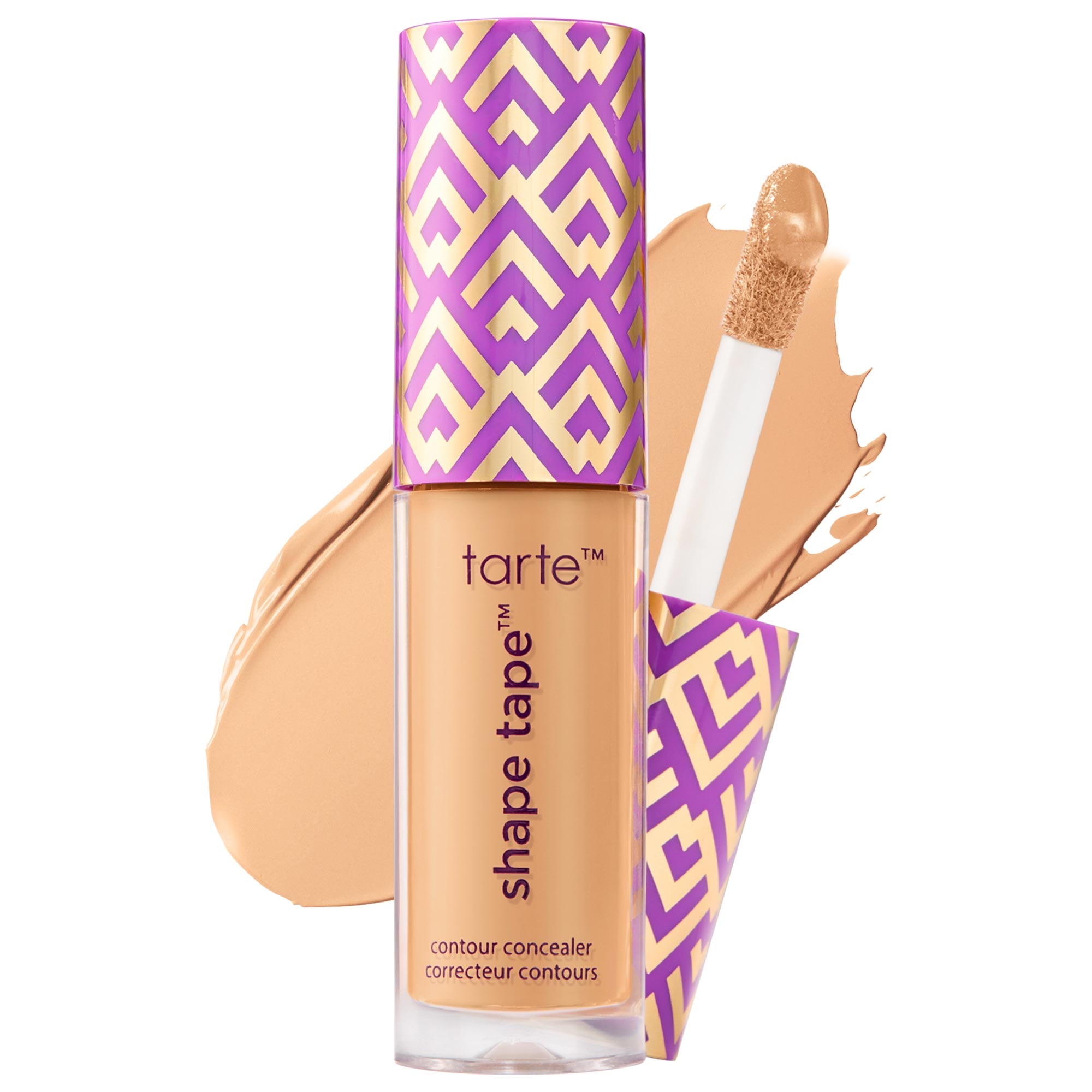 tarte mini shape tape full coverage matte concealer 27S light-medium sand 0.033 oz/1 mL